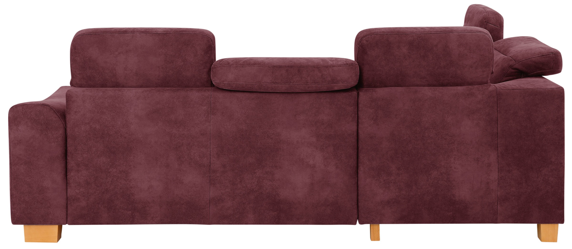 Home affaire Ecksofa »Dundee L-Form«, wahlweise mit Kopfteilverstellung und zusätzlich mit Bettfunktion