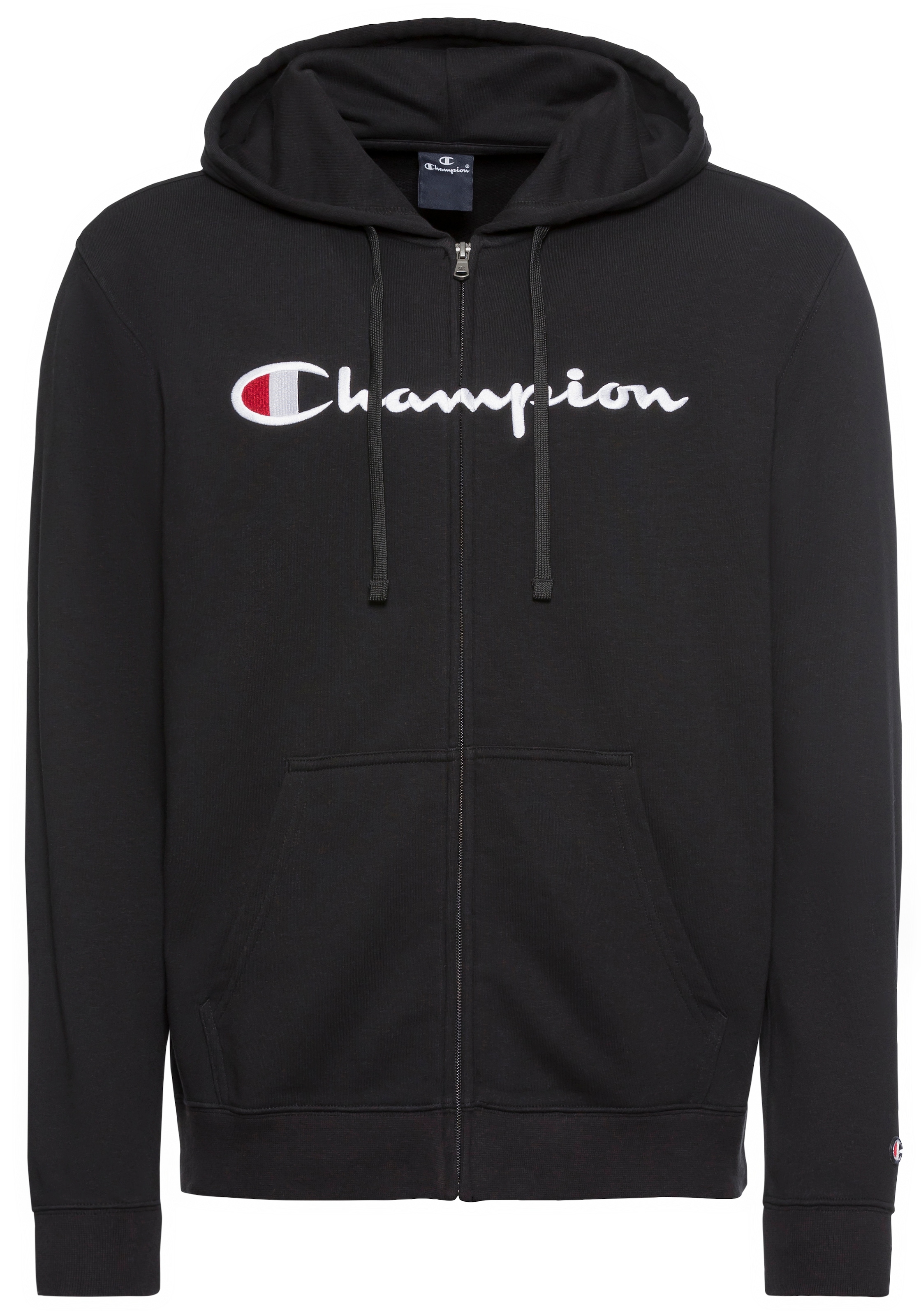 La« Zip online »Icons Champion Sweatshirt Hooded bei Full Sweatjacke