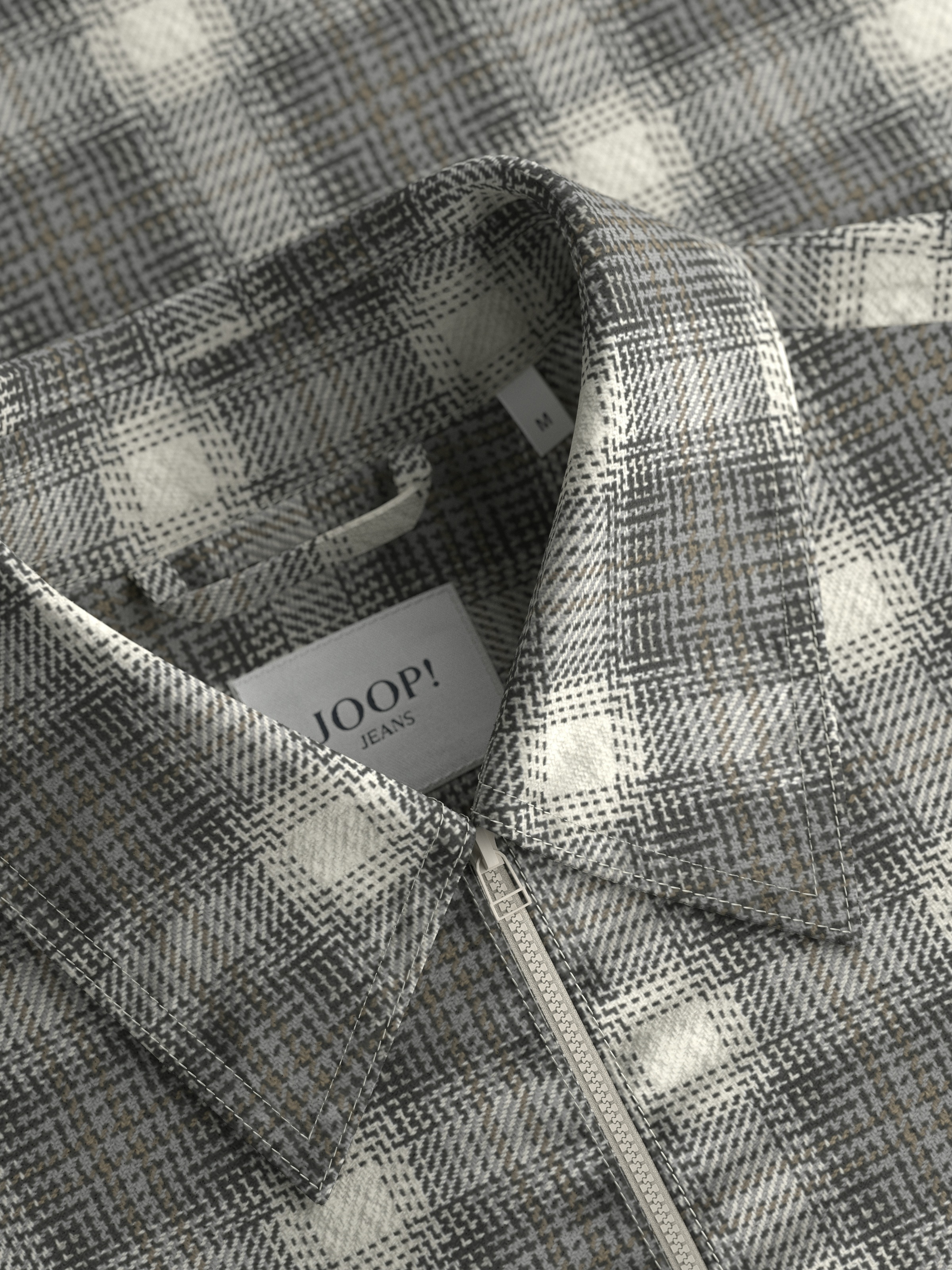 Joop Jeans Langarmhemd »Hacket-W«, Mit Rundhalsausschnitt
