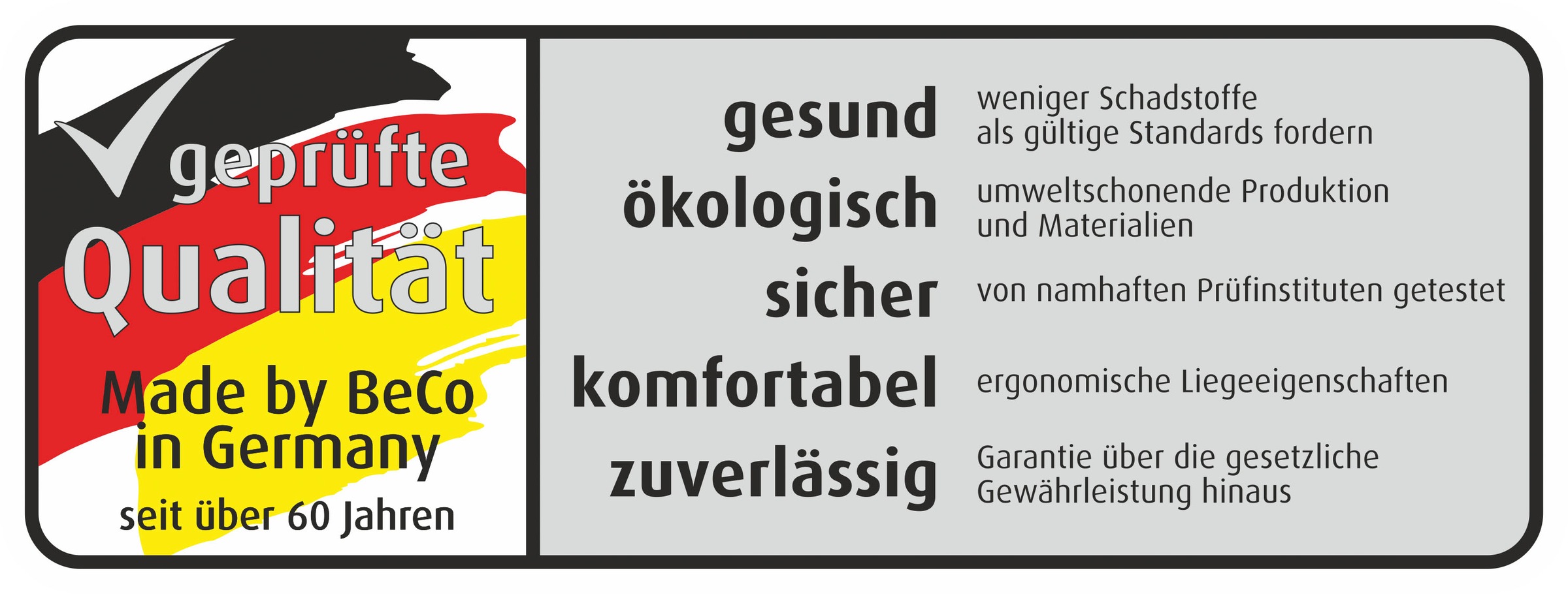 Beco Lattenrost »Optima LR-KF«, (1 St.), Kopf- und Fußteil sowie Härte  einstellbar, BLAUER ENGEL zertifiziert bequem und schnell bestellen