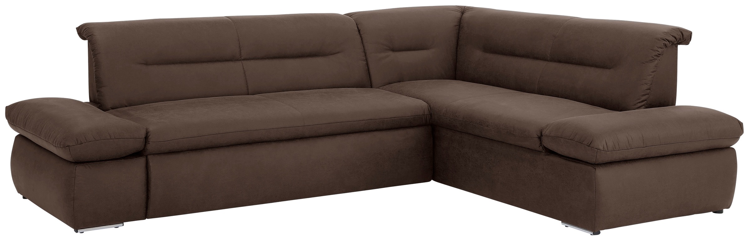 INOSIGN Ecksofa »Avesa L-Form«, Wahlweise mit Arm- und Bettfunktion, B/T/H: 275/211/80 cm