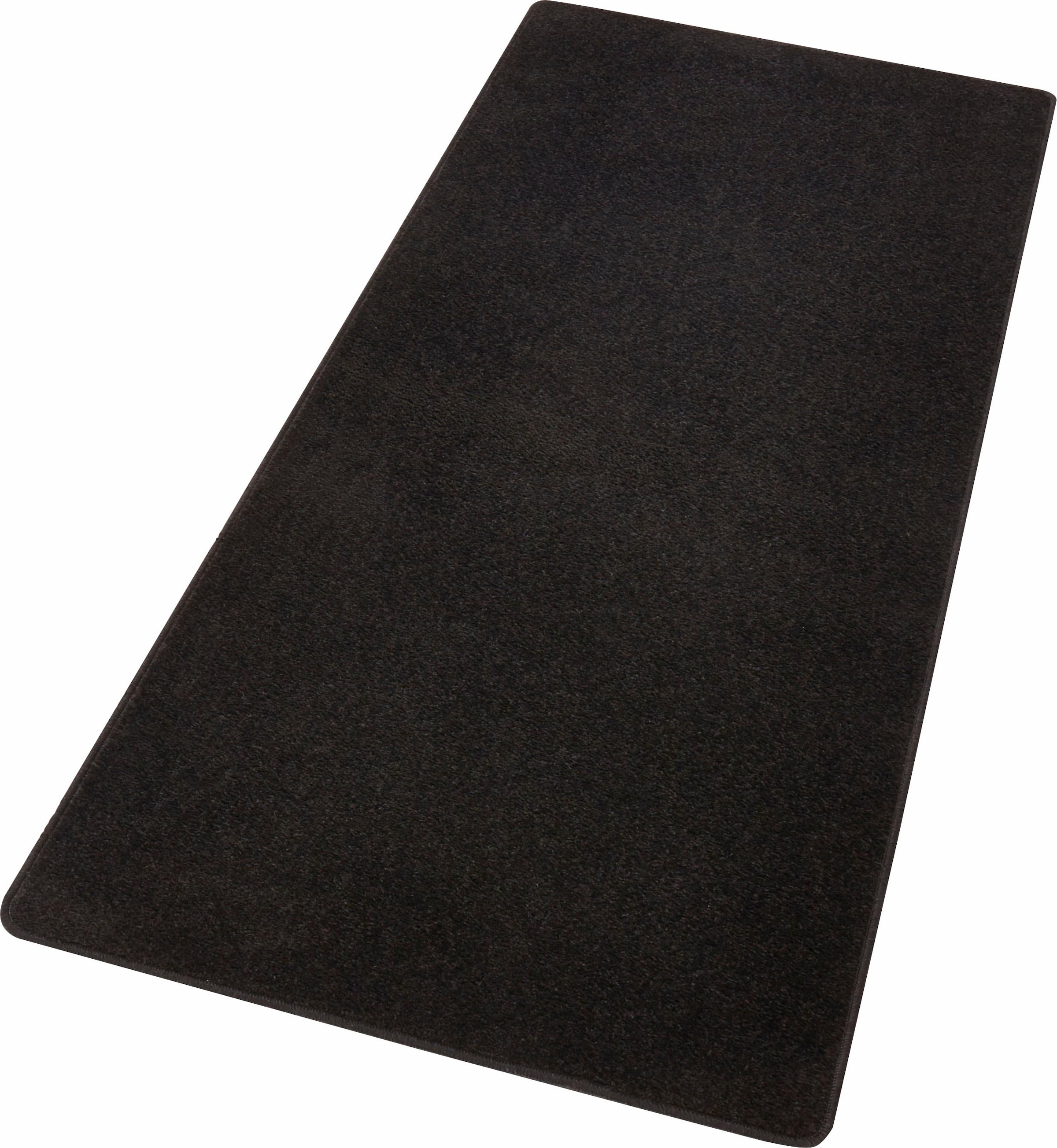 HANSE Home Teppich »Fancy«, rechteckig, 7 mm Höhe, Kurzflor, Läufer, uni, gekettelt, Wohnzimmer, Schlafzimmer, Esszimmer
