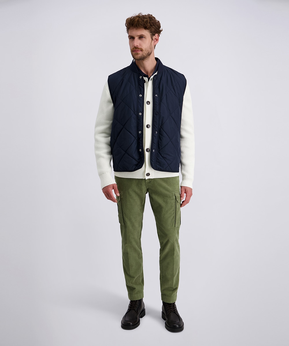 Pierre Cardin Sweatweste mit Stehkragen