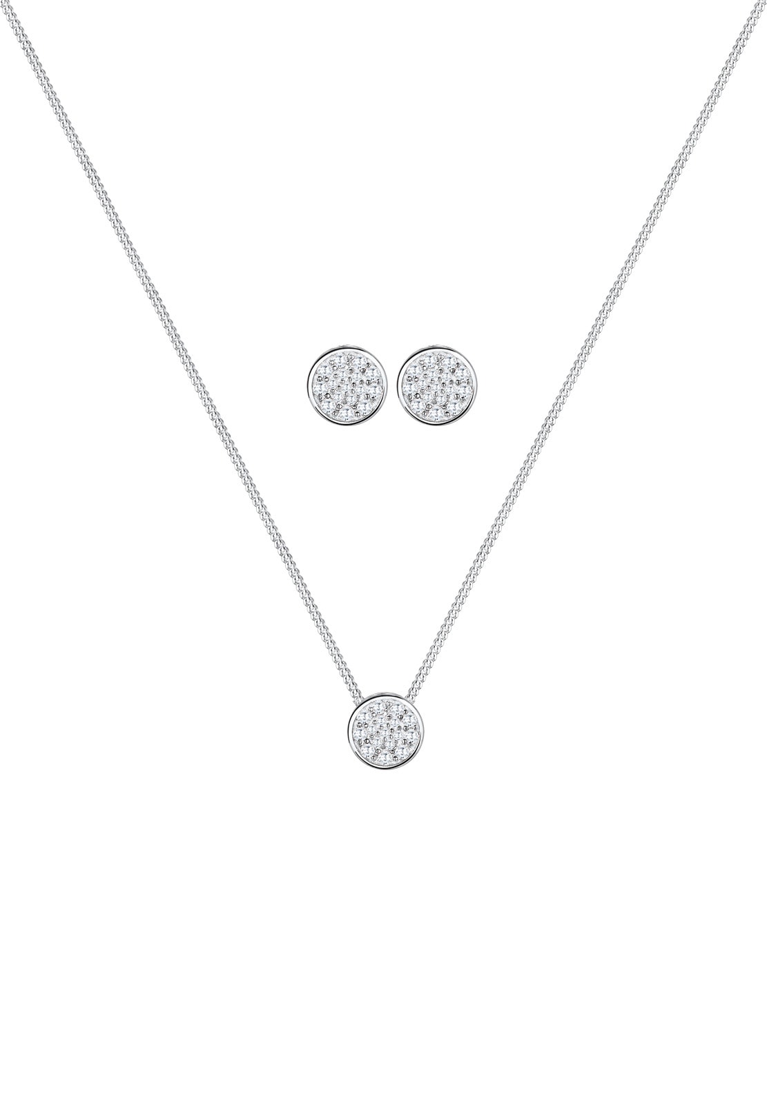 Elli Schmuckset »Zirkonia 925 Sterling Silber«