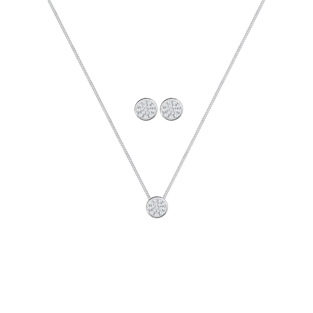 Elli Schmuckset »Zirkonia 925 Sterling Silber«