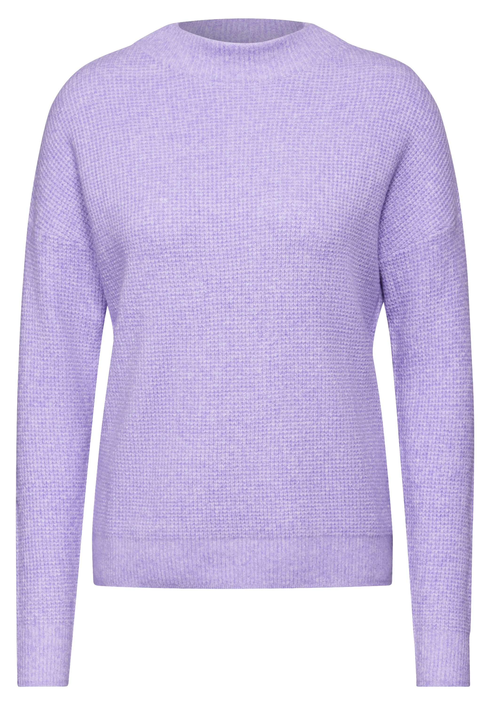 Cecil Strickpullover, mit Stehkragen und Struktur-Muster