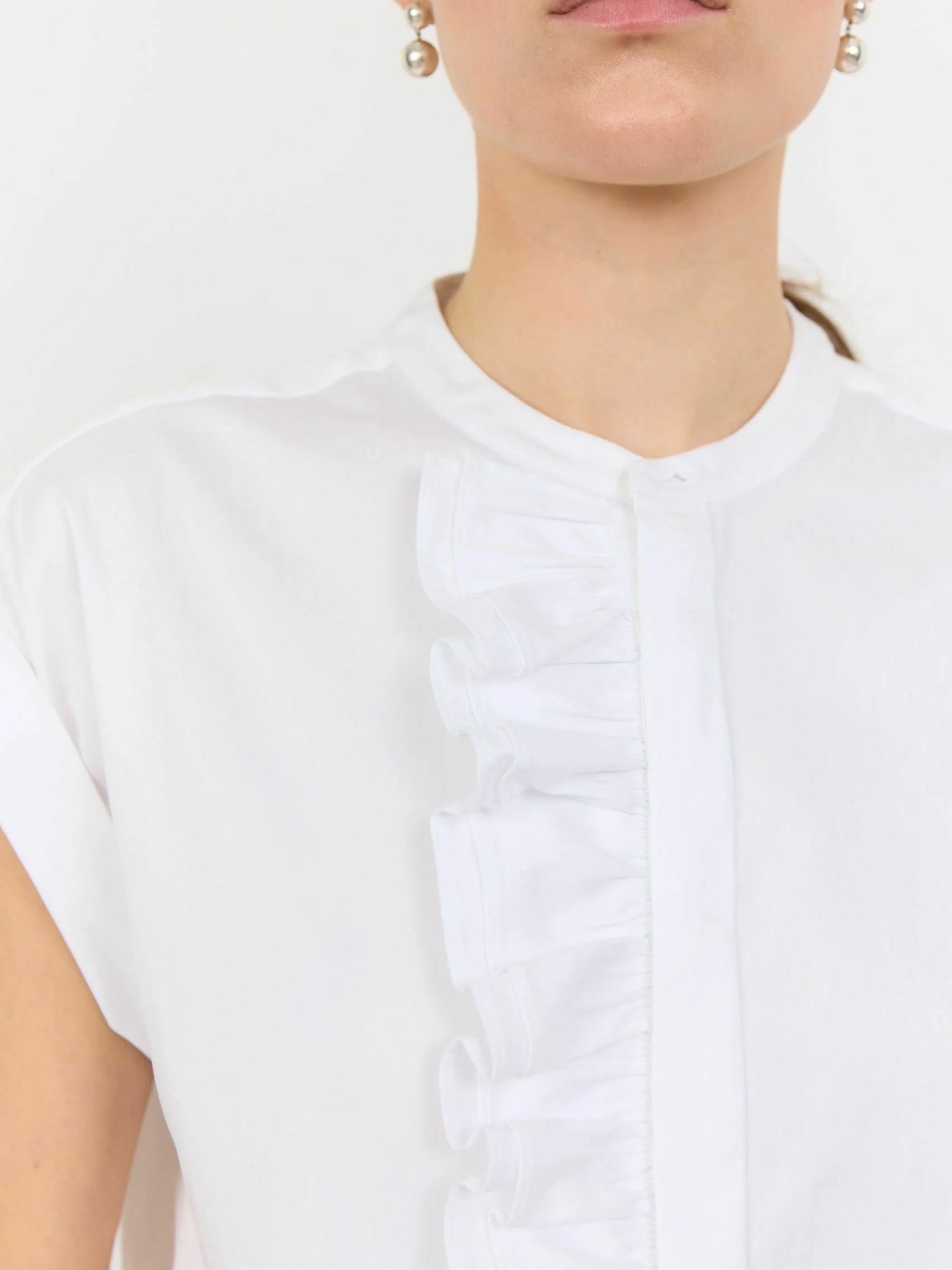 Levete Room Langarmhemd »Levete Room Shirt LR-ISLA SOLID 122«