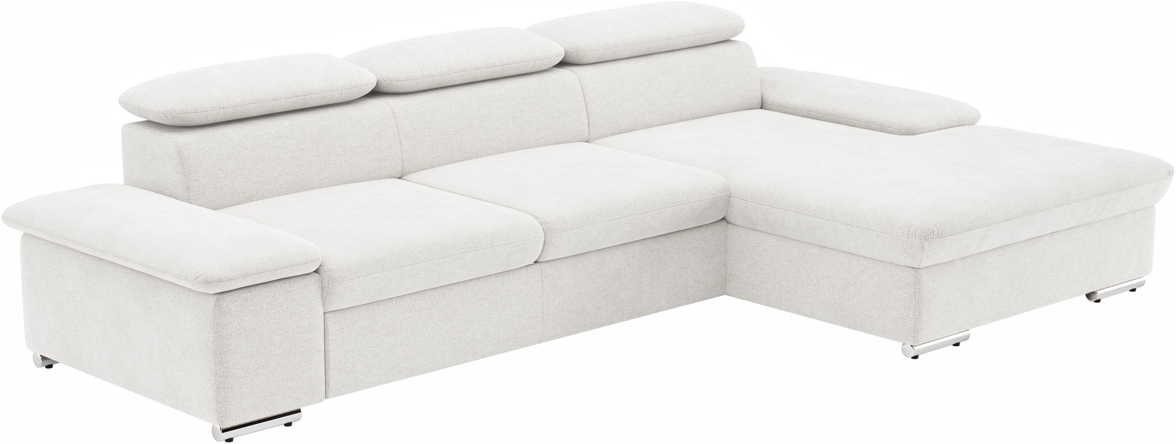 sit&more Ecksofa »Valantine L-Form«, inkl. Kopf- und Armteilverstellung, wahlweise mit Bettfunktion