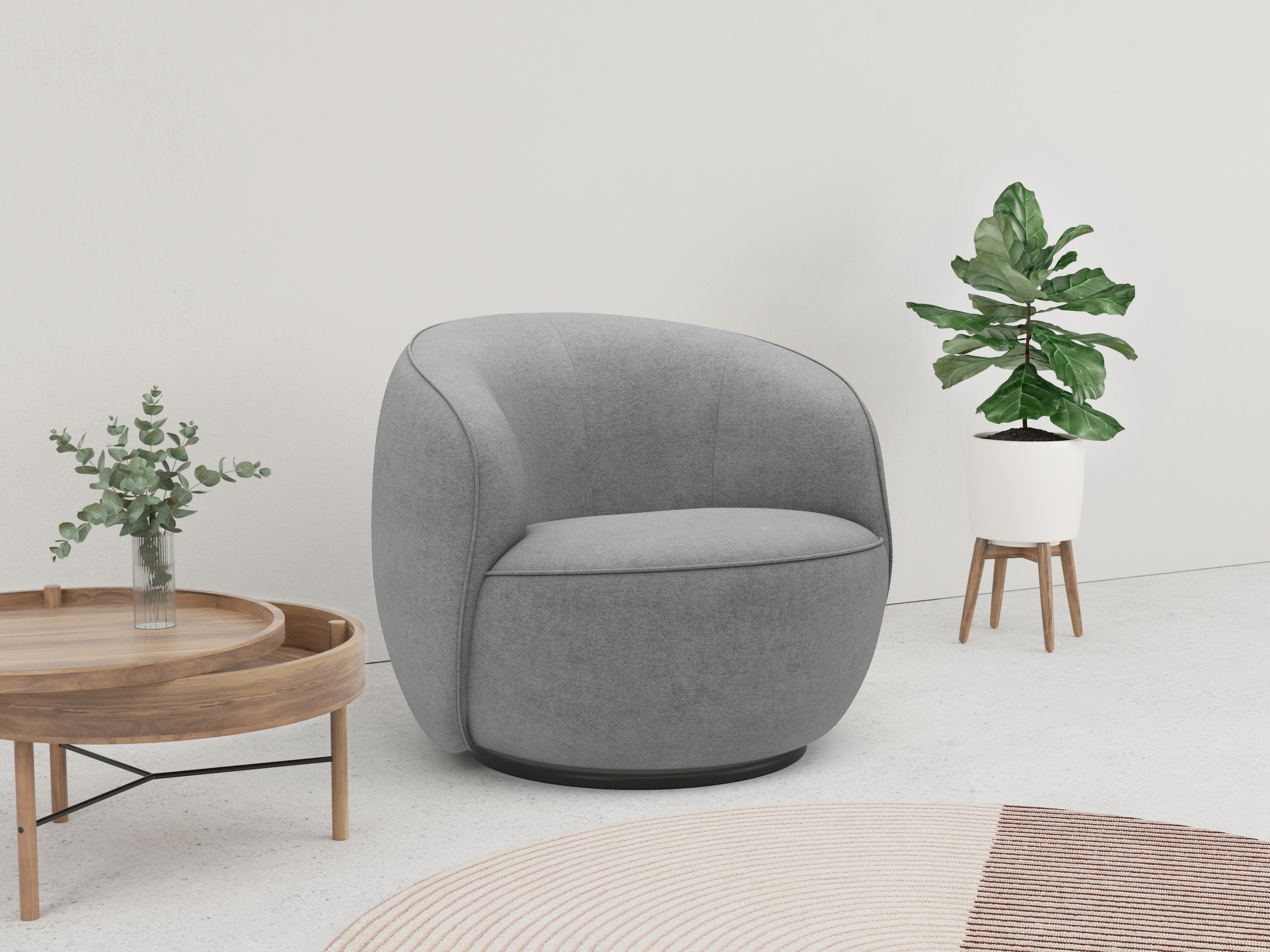 LeGer Home by Lena Gercke Loungesessel »Effie«, mit 360