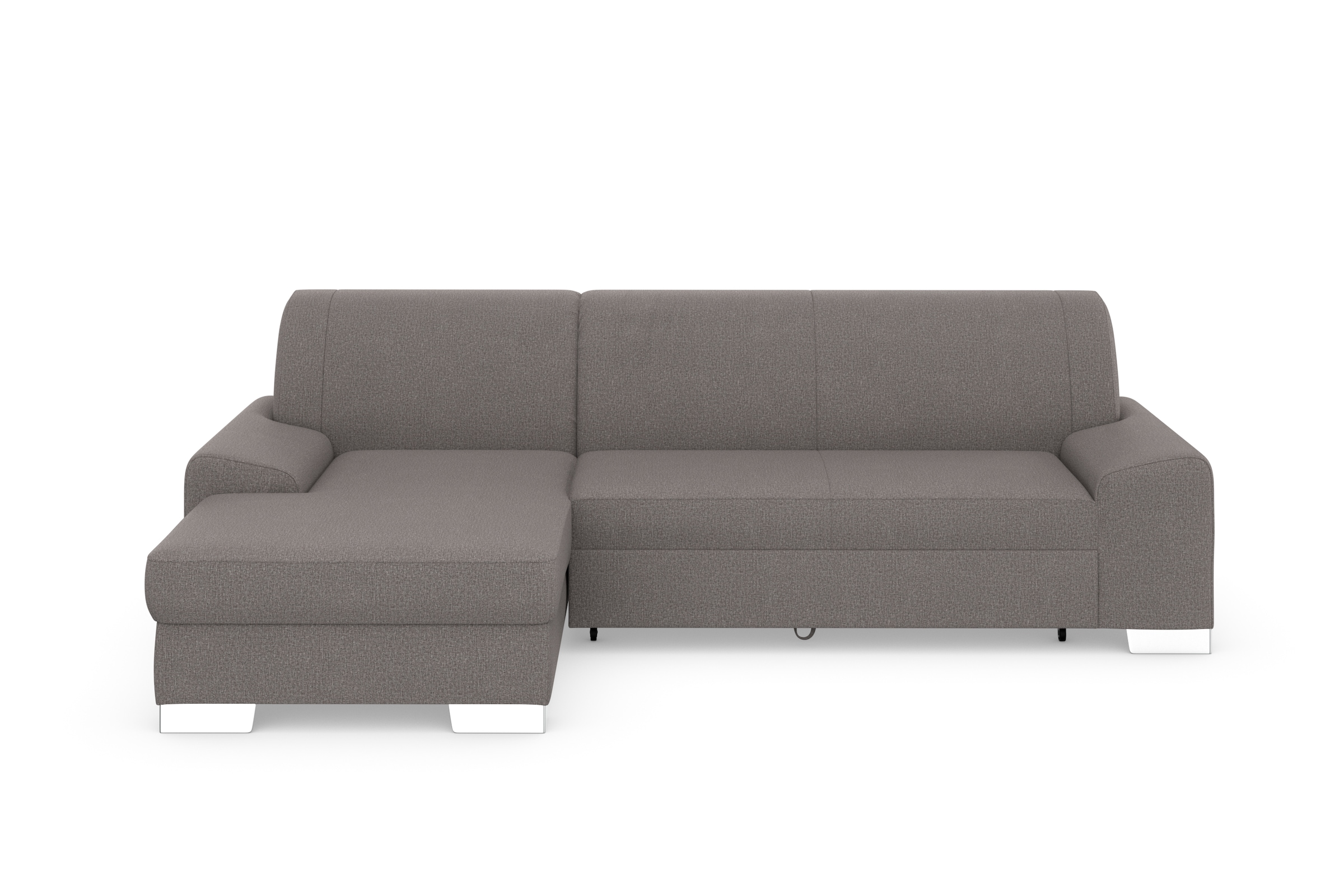 DOMO collection Ecksofa »Anzio L-Form«, wahlweise mit Bettfunktion und Federkern