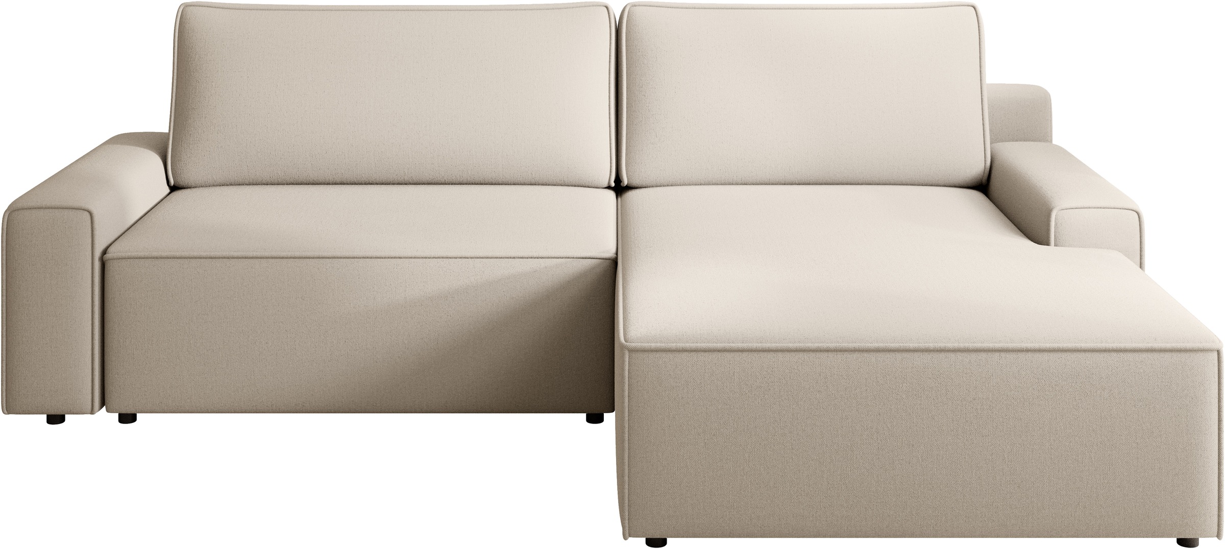 TRENDMANUFAKTUR Ecksofa »Challenge, Schlafsofa mit Bettkasten, Couch in L-F günstig online kaufen