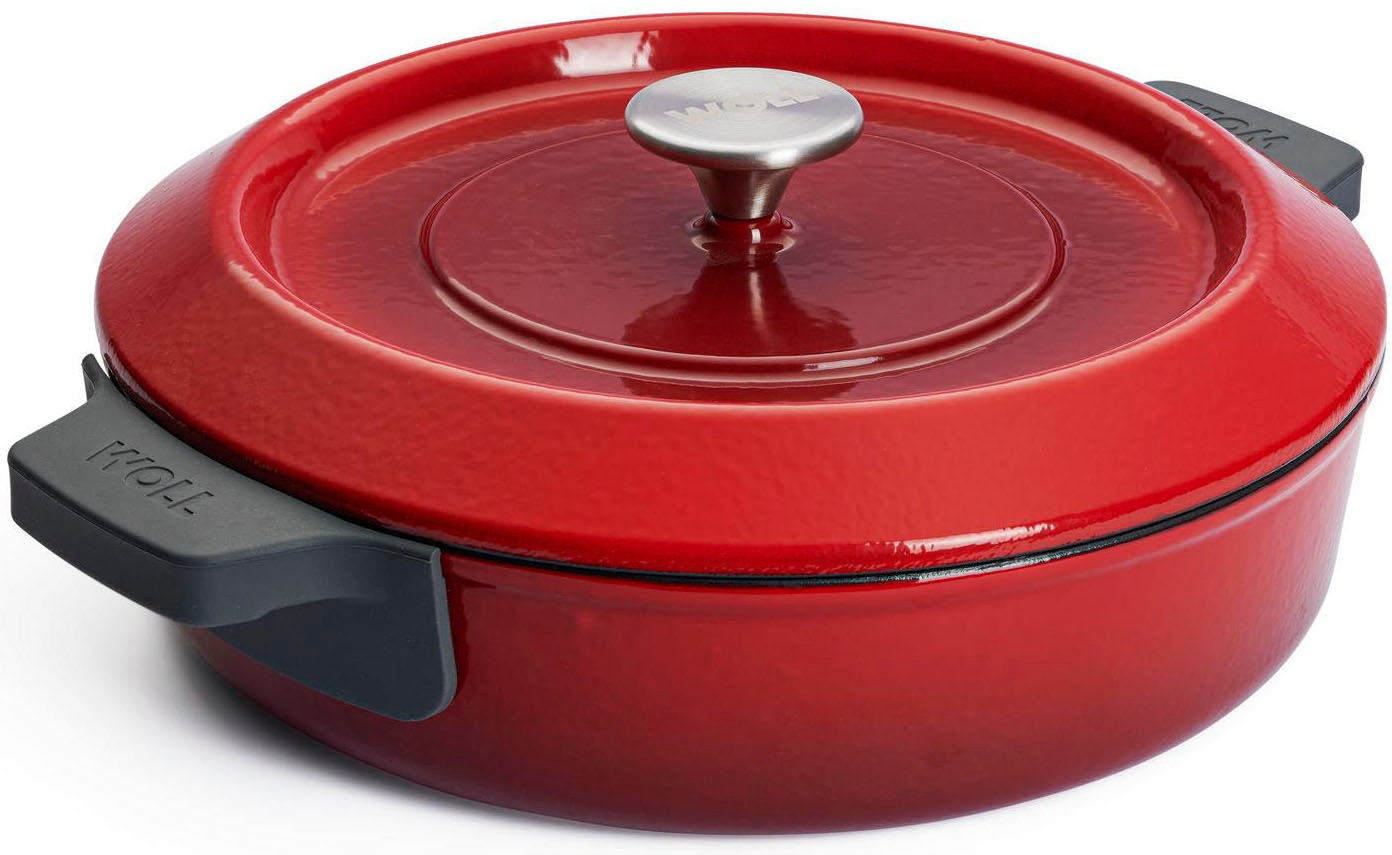 WOLL Kasserolle »Iron« Gusseisen 1 Stk. tlg. Ø 28 cm, Induktion günstig online kaufen