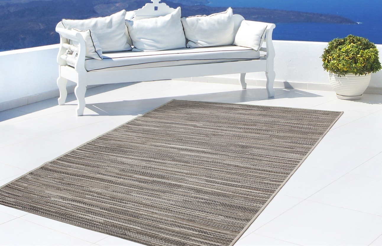 calo-deluxe Teppich »Perugia 1020«, rechteckig, 7 mm Höhe, In- und Outdoor günstig online kaufen