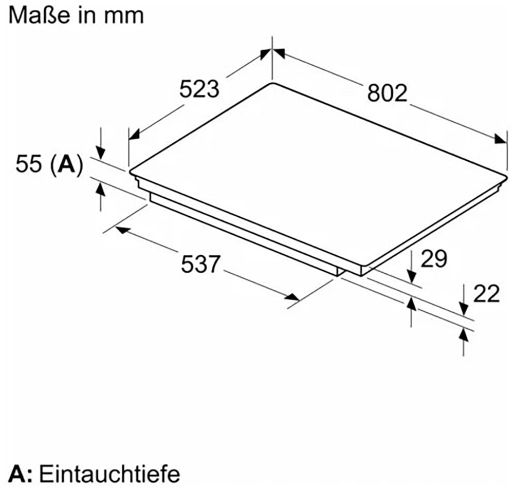 BOSCH Induktions-Kochfeld »PXV845HC1E«