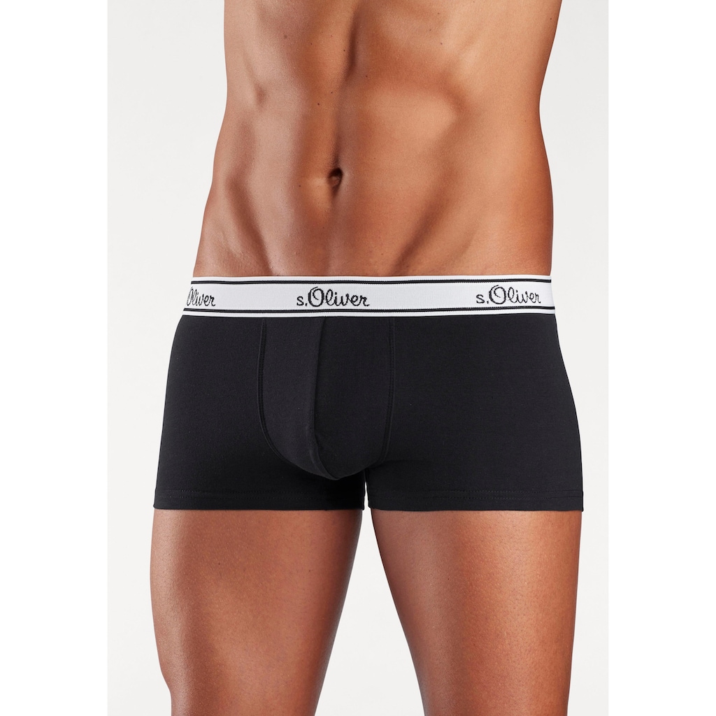 s.Oliver Boxershorts, (Packung, 3 St.)