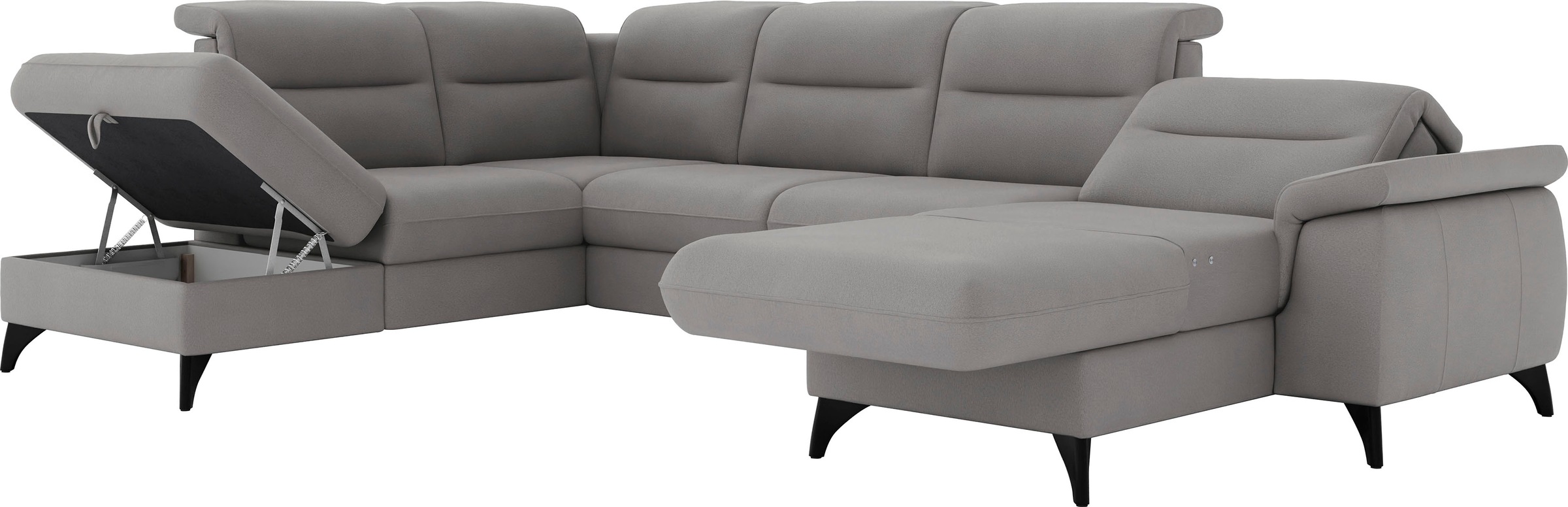sit&more Wohnlandschaft »Astoria U-Form«, wahlweise mit motorischer Relaxfunktion