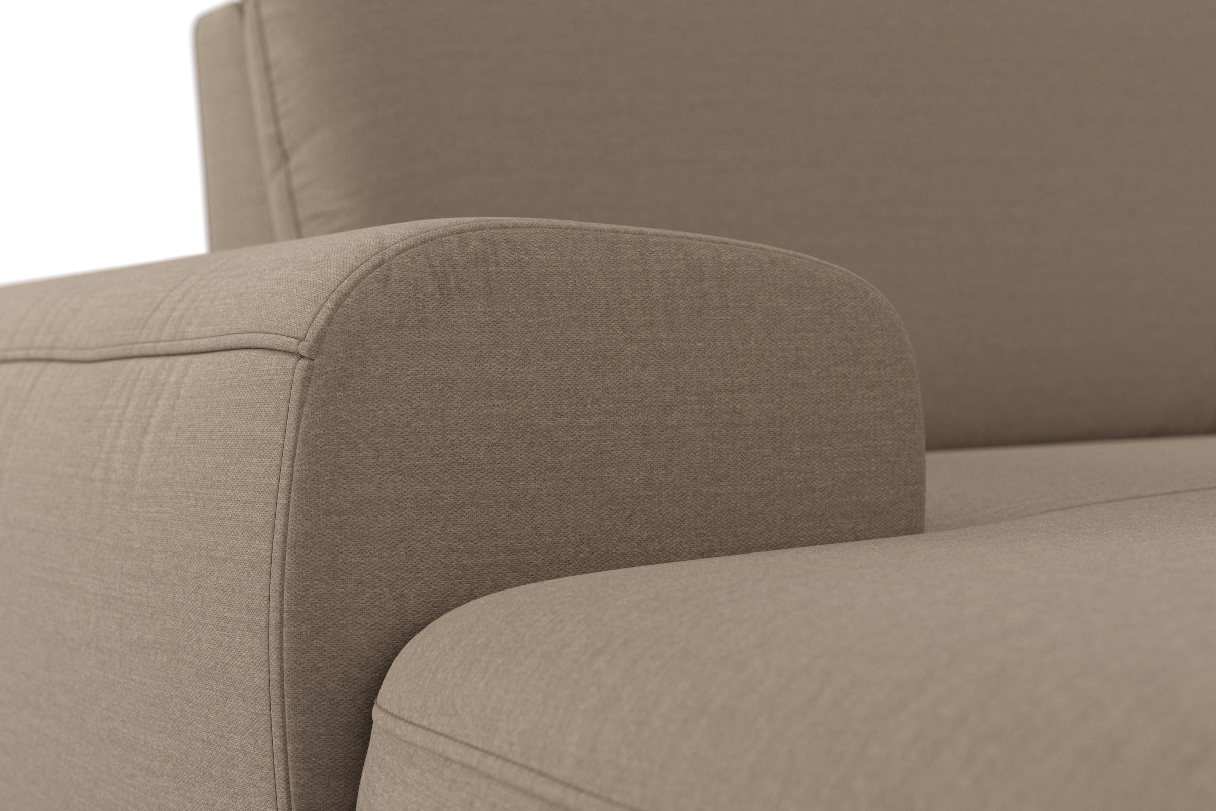 sit&more Wohnlandschaft »Cinturo U-Form«, inklusive Sitztiefenverstellung und Federkern, Sitzhöhe 48 cm