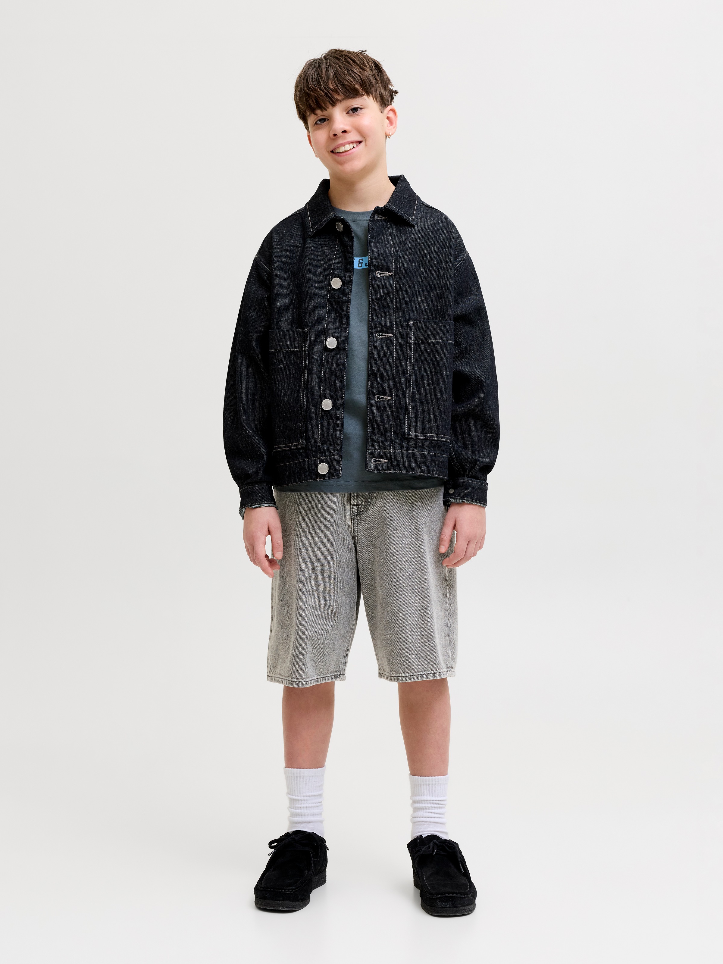 Jack & Jones Junior T-Shirt »JJMUNK TEE SS CREW NECK SN JNR« Baumwolle, regular fit
