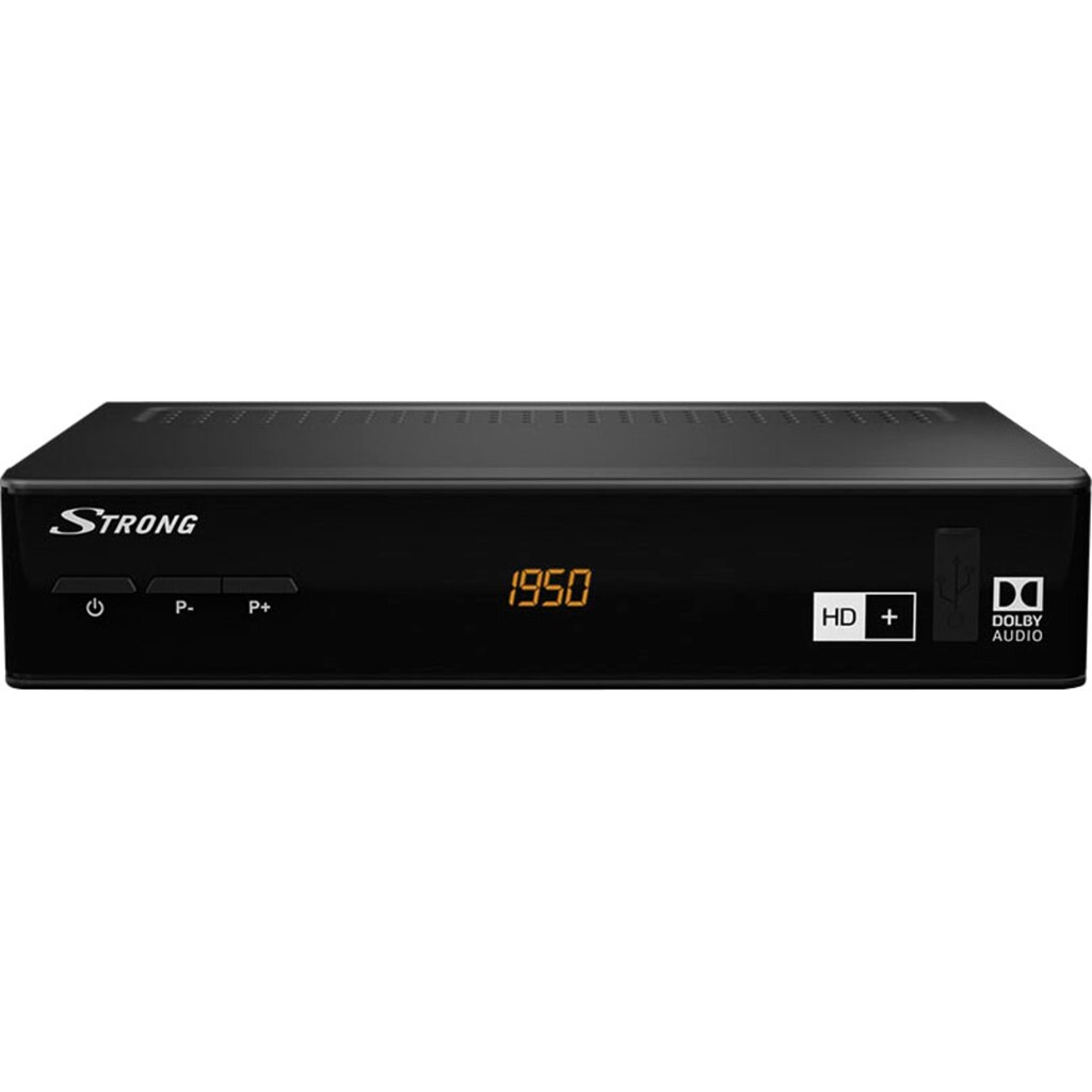Strong Satellitenreceiver »SRT 7806 HDTV-«, (LAN (Ethernet) Automatischer Sendersuchlauf-EPG (elektronische Programmzeitschrift)-Timer-Videotext-Kindersicherung-Videotextuntertitel)