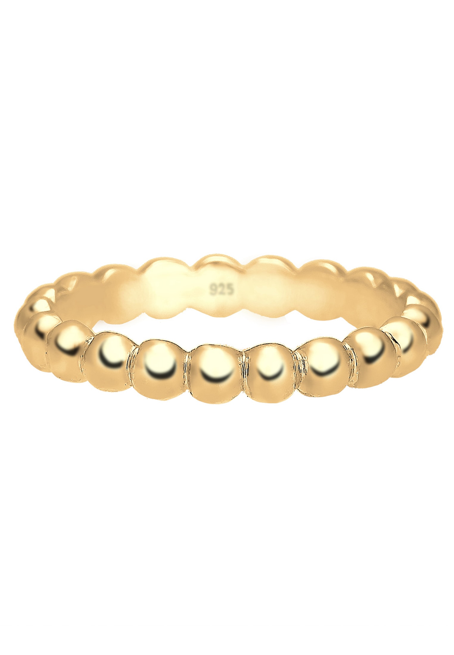 Elli Fingerring »Stacking Ring Kügelchen 925 Silber«