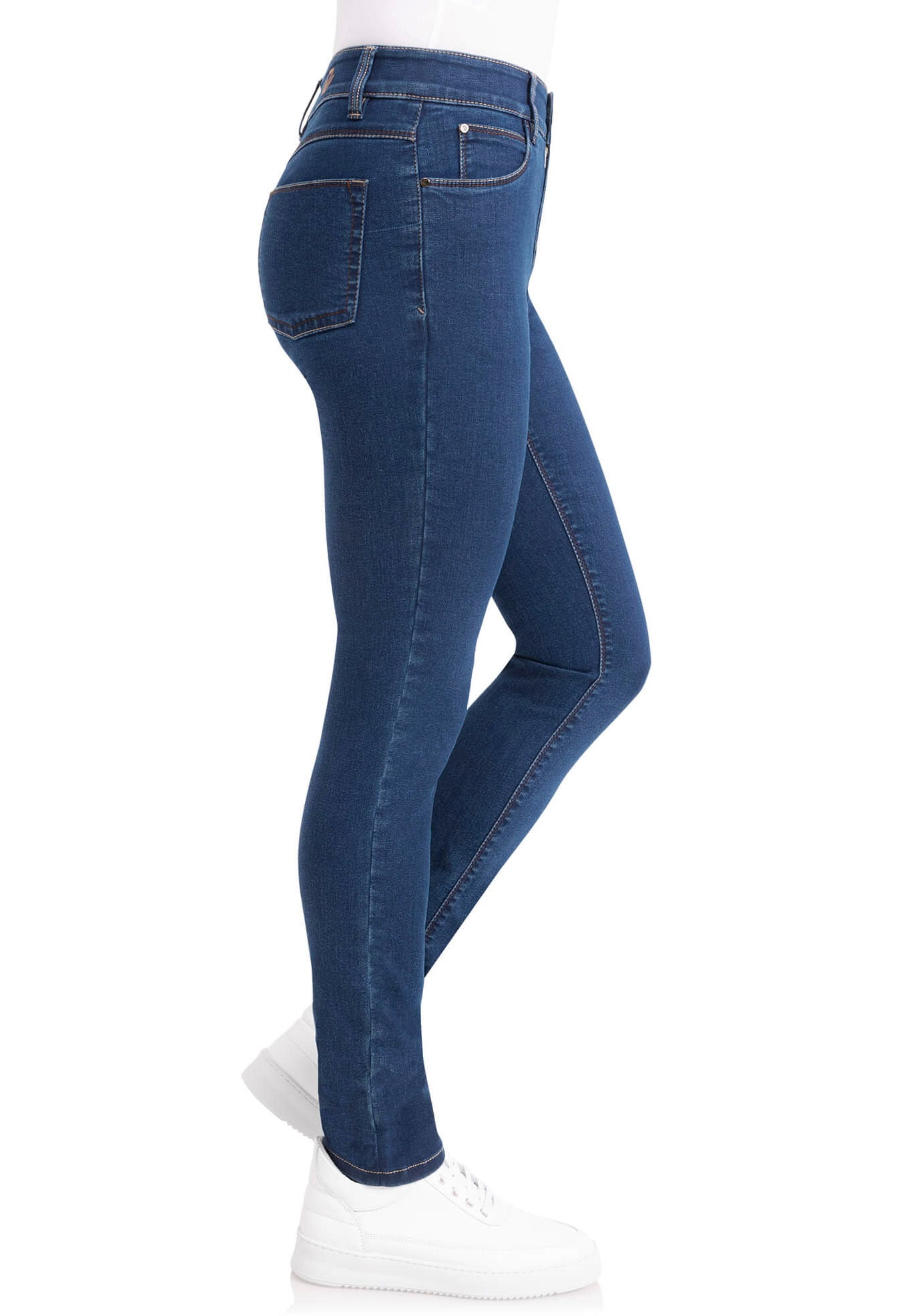 wonderjeans Slim-fit-Jeans, Klassischer gerader Schnitt