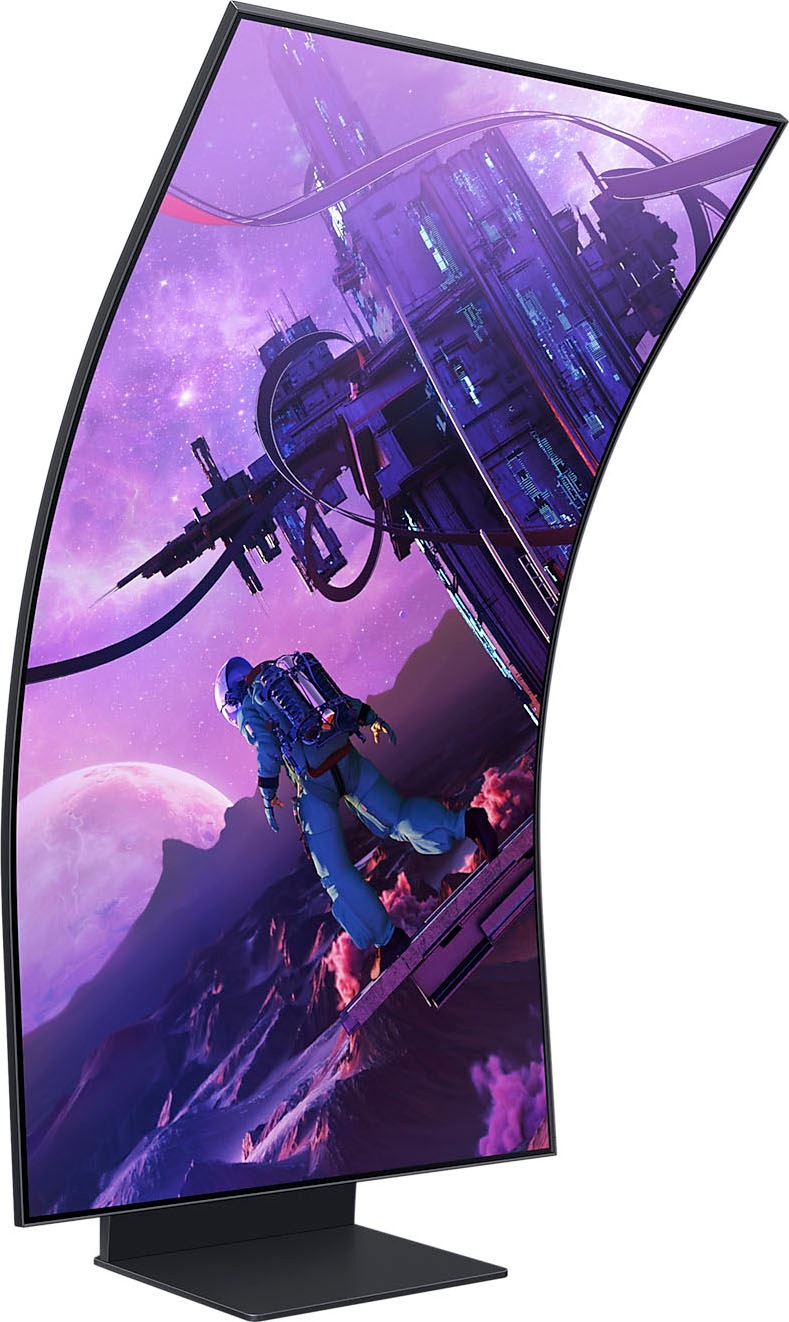 Samsung Curved-Gaming-LED-Monitor »Odyssey Ark S55BG970NU«, 138 cm/55 Zoll, 3840 x 2160 px, 4K Ultra HD, 1 ms Reaktionszeit, 165 Hz