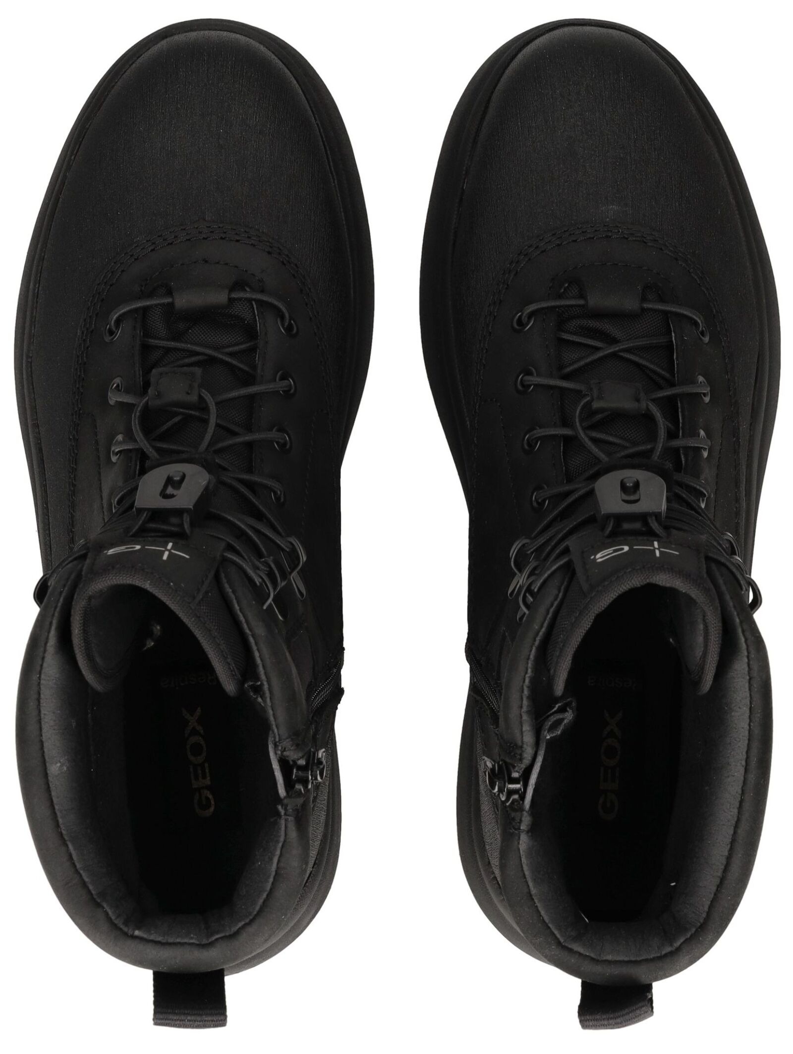 Geox Schnürstiefelette »Geox Stiefelette Leder/Textil«