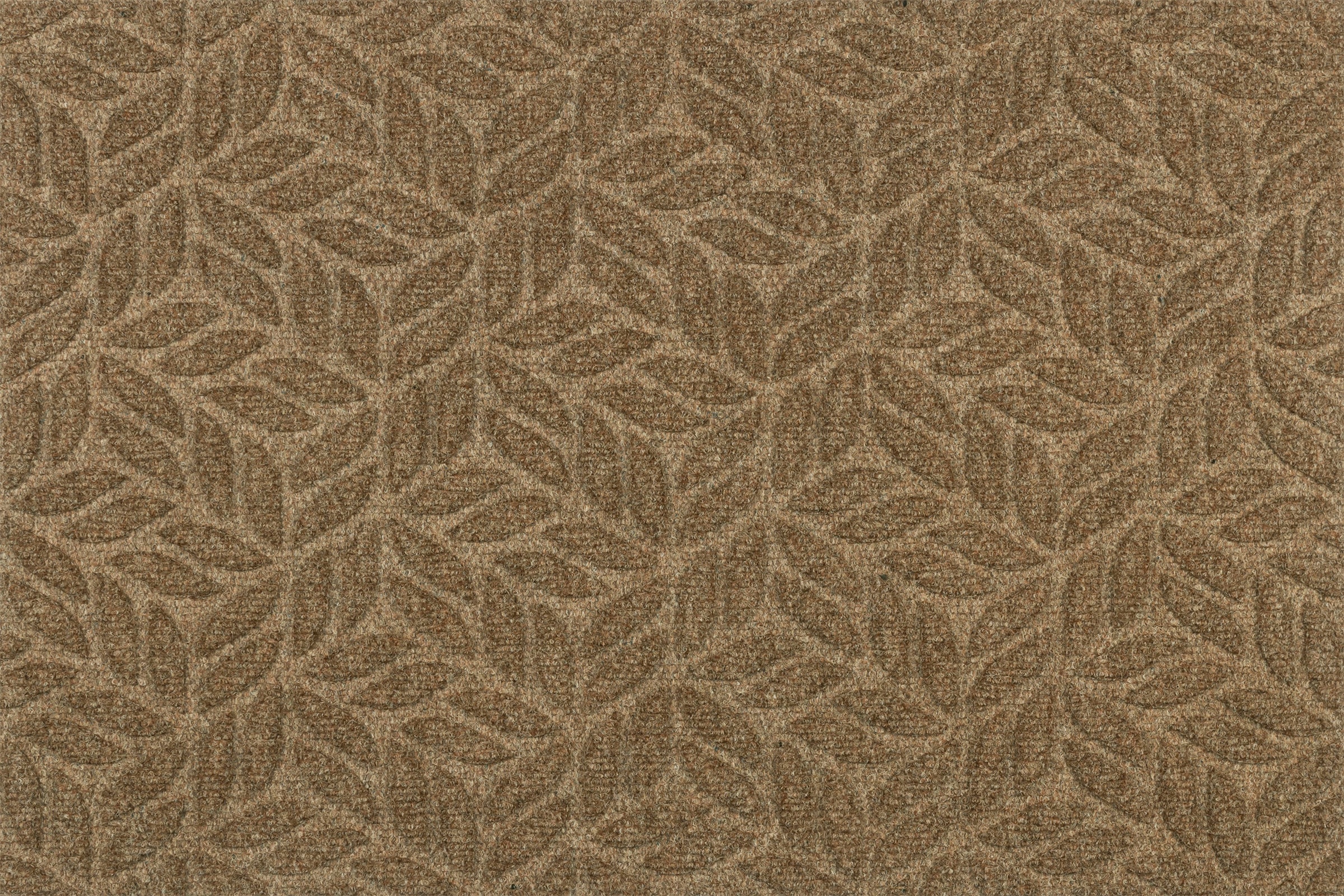 wash+dry by Kleen-Tex Teppich »DUNE Leaves Taupe« rechteckig 8 mm Höhe