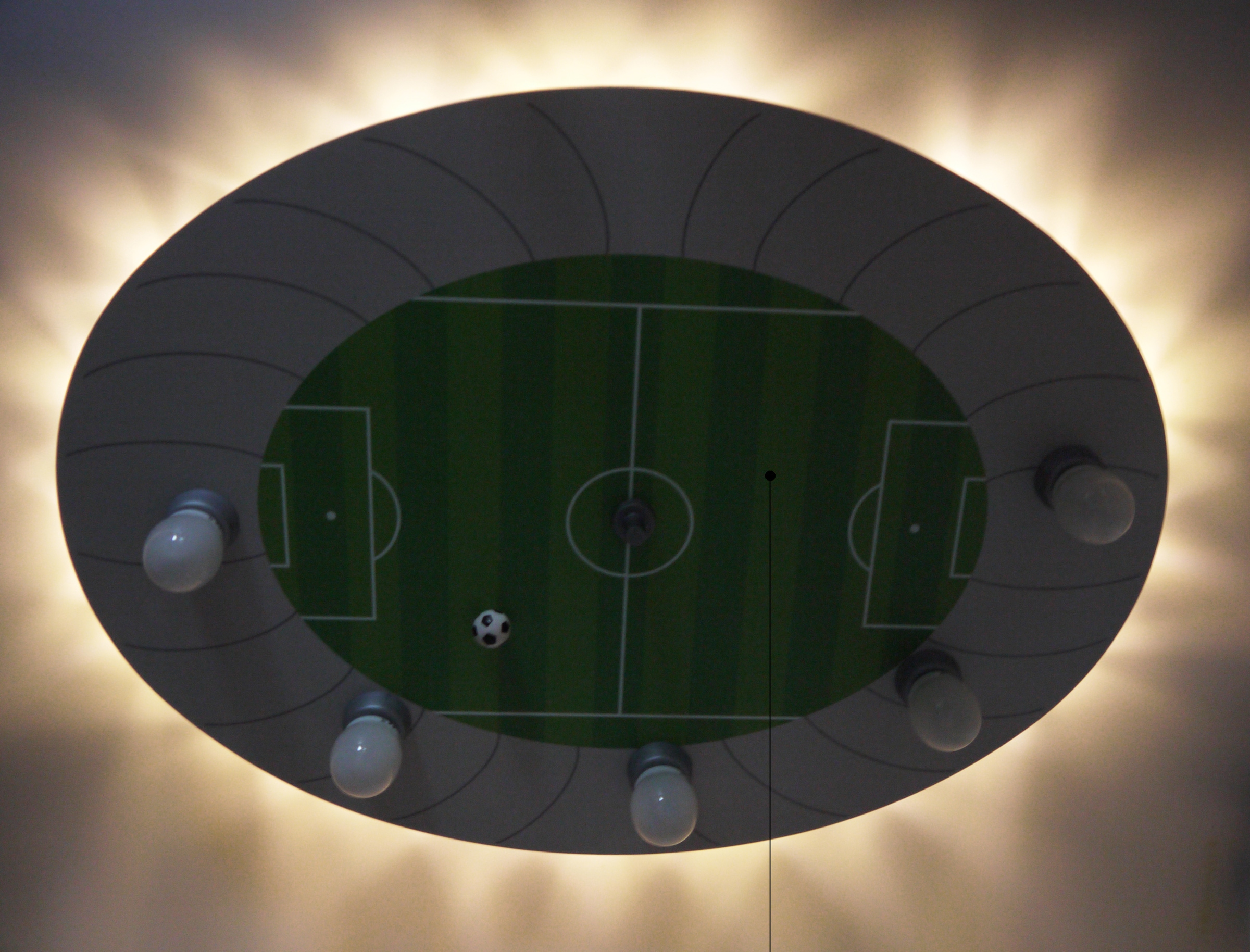 5 Deckenleuchte Deckenleuchte »Fußball-Stadion«, bestellen niermann Fußball-Stadion online flammig-flammig,