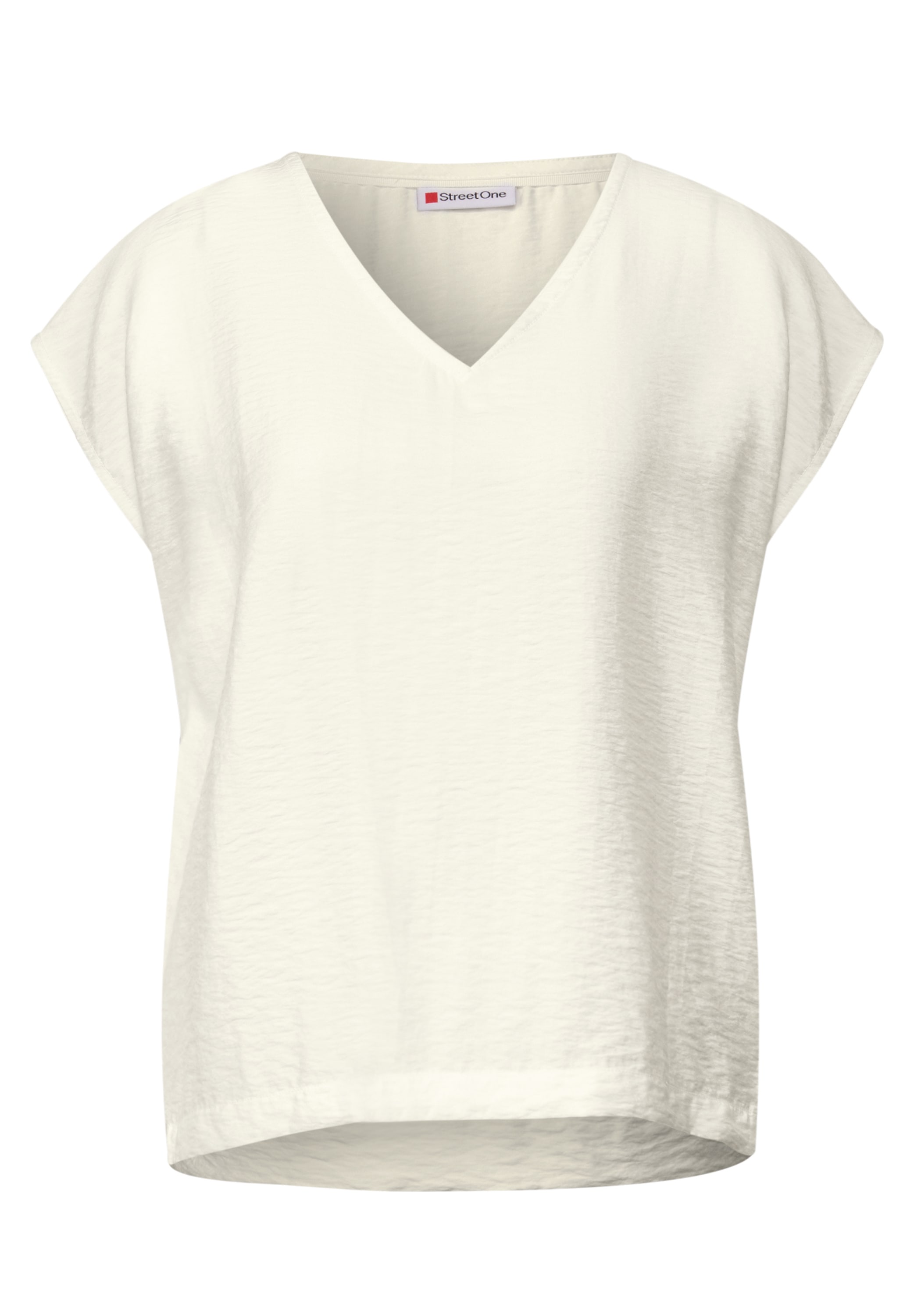 STREET ONE Shirtbluse mit V-Neck