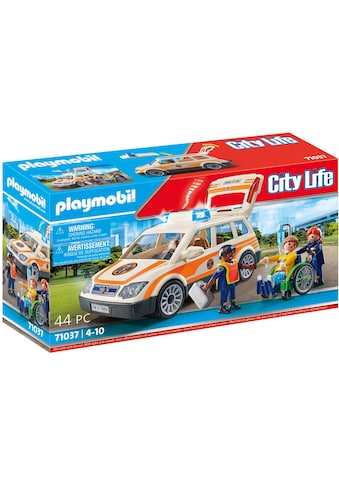 Playmobil® Konstruktions-Spielset »Notarzt-PKW (71037), City Life«, (44 St.), mit... kaufen