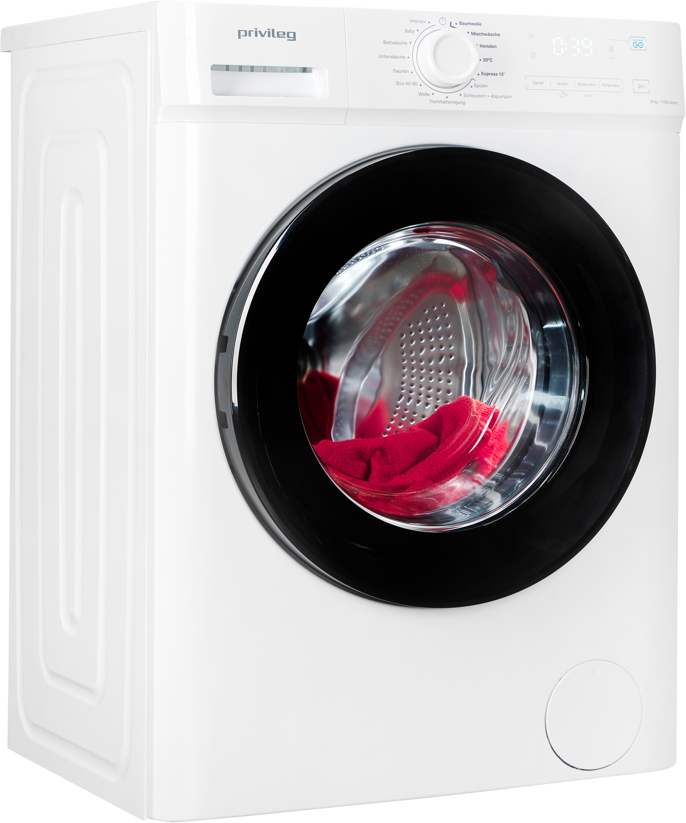 Privileg Waschmaschine MY TIME »PWFA 854A MY TIME DE«, 8 kg, 1400 U/min, Me günstig online kaufen