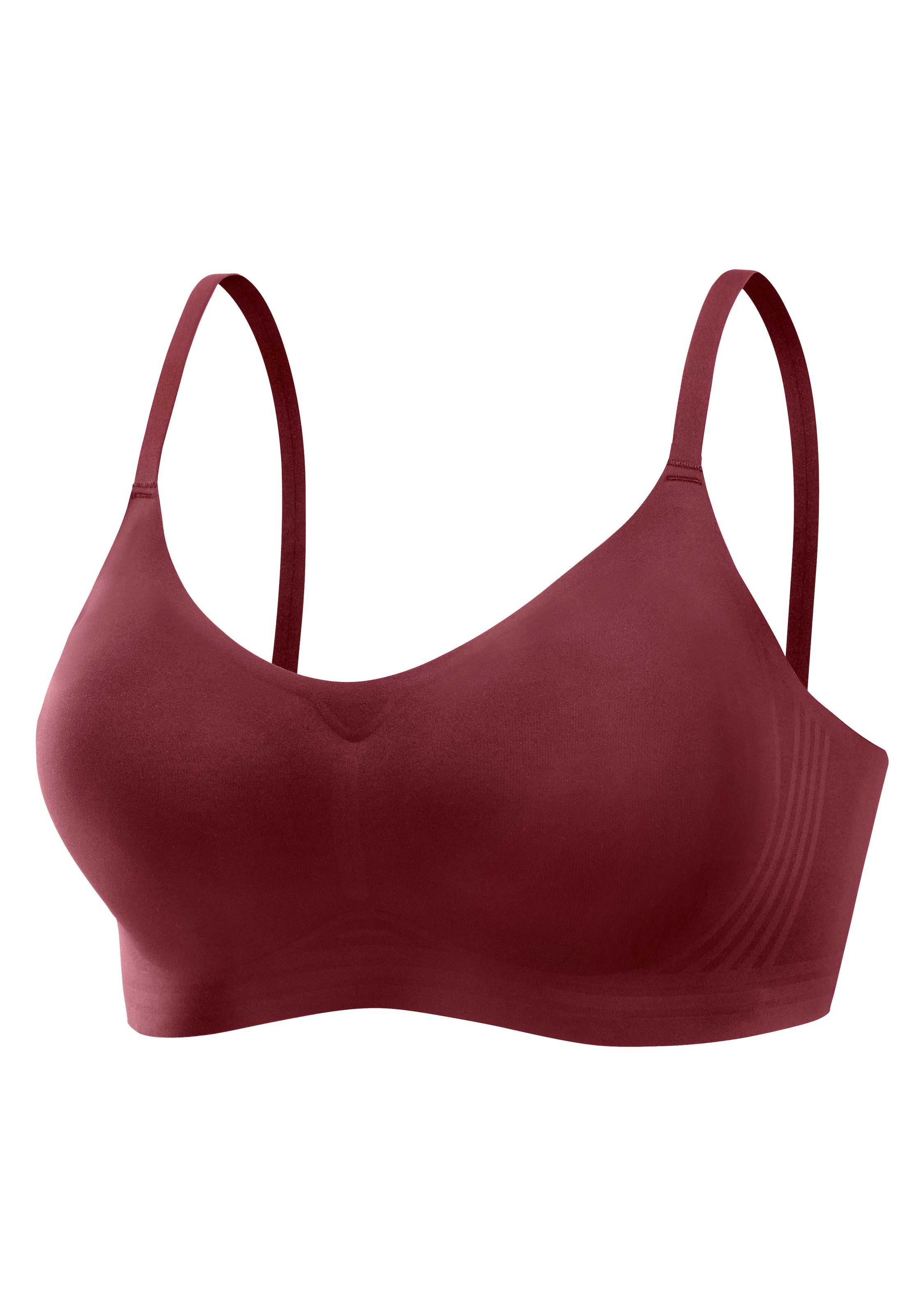Nuance by Lascana Bralette-BH », BH ohne Bügel, Push-up-BH, Bralette« SEAMLESS, bequemer BH, große Größen