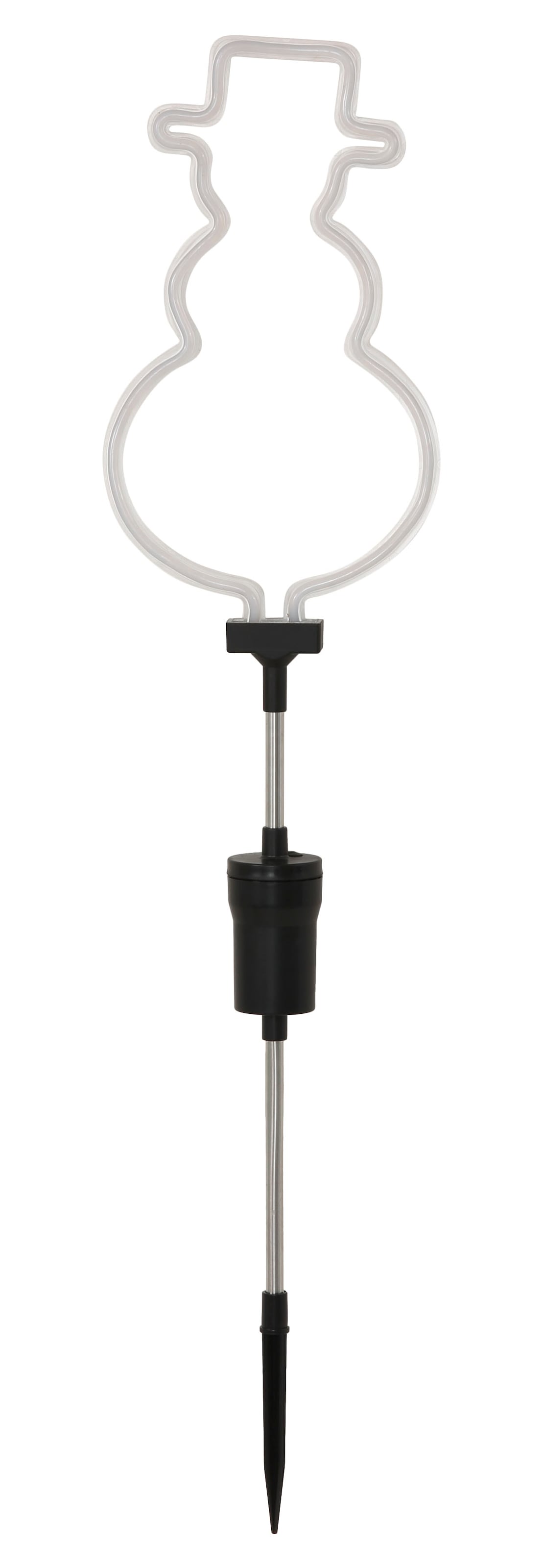 3. Bild von BONETTI LED Gartenleuchte »Schneemann«, LED Neon Stab für den Garten
