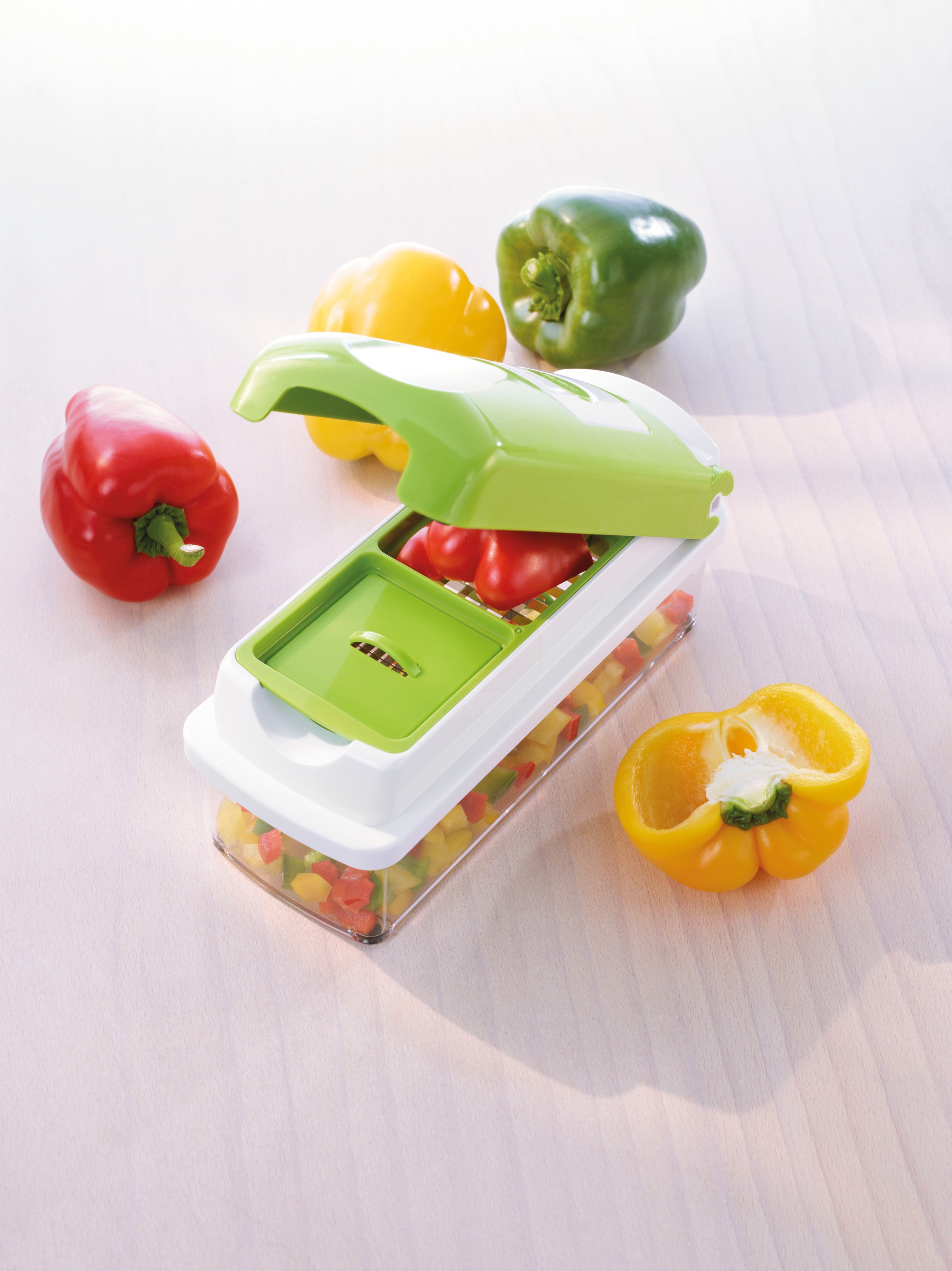 Genius Zerkleinerer »Nicer Dicer smart inkl. 2x CLIA Rainbow Putzschwämme, günstig online kaufen