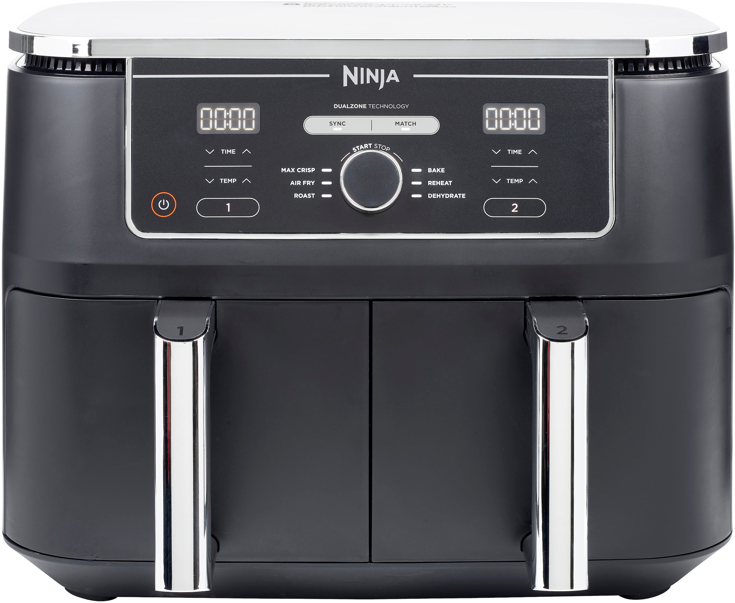 NINJA Heißluftfritteuse »Foodi AF400EU Dual Zone Airfryer«, 2470 W, Kapazit günstig online kaufen