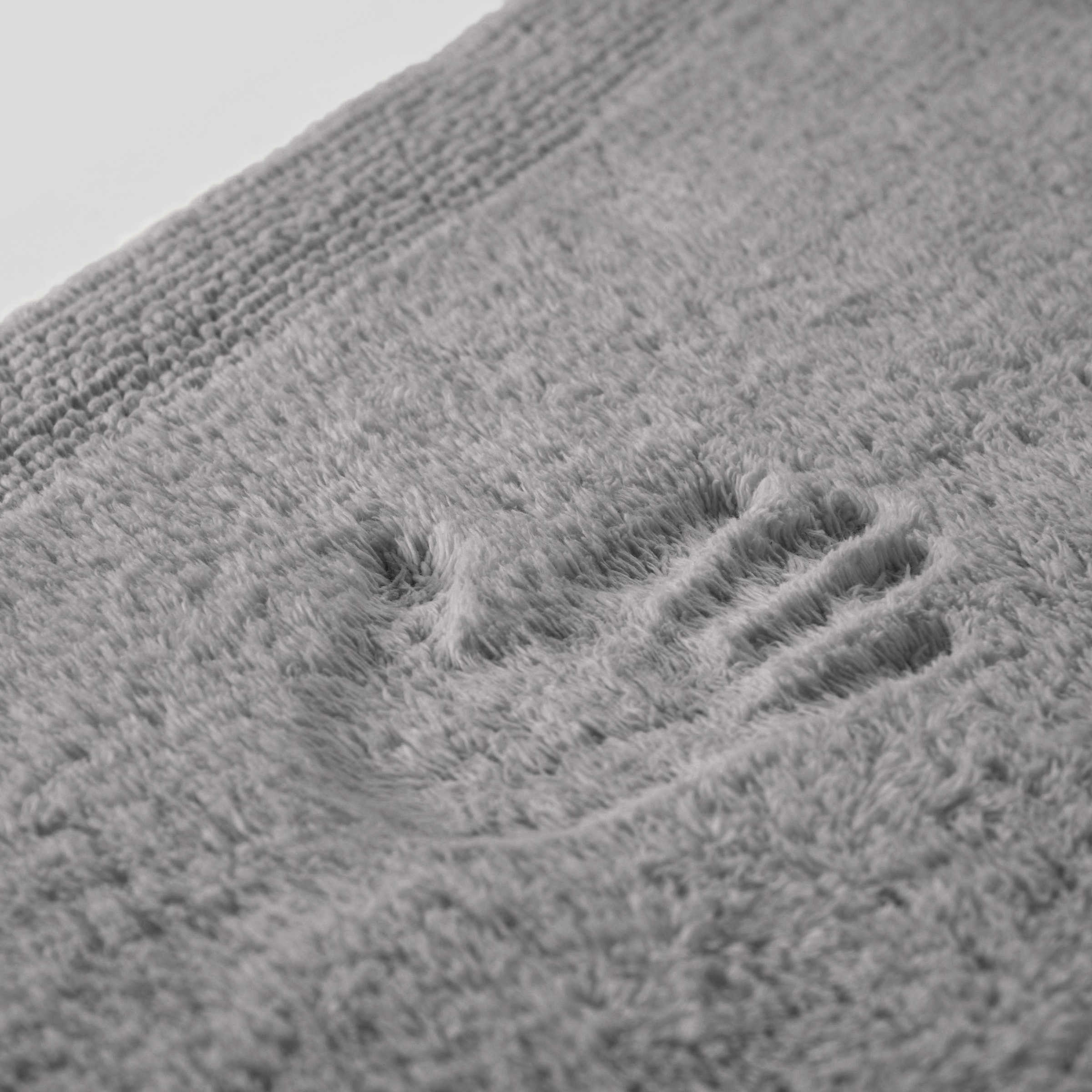 my home Badematte »Kapra, Badvorleger, Badezimmer Teppich«, beidseitig nutzbar-fußbodenheizungsgeeignet-strapazierfähig, mit Bordüre, Badteppich, Badematte, Baumwolle