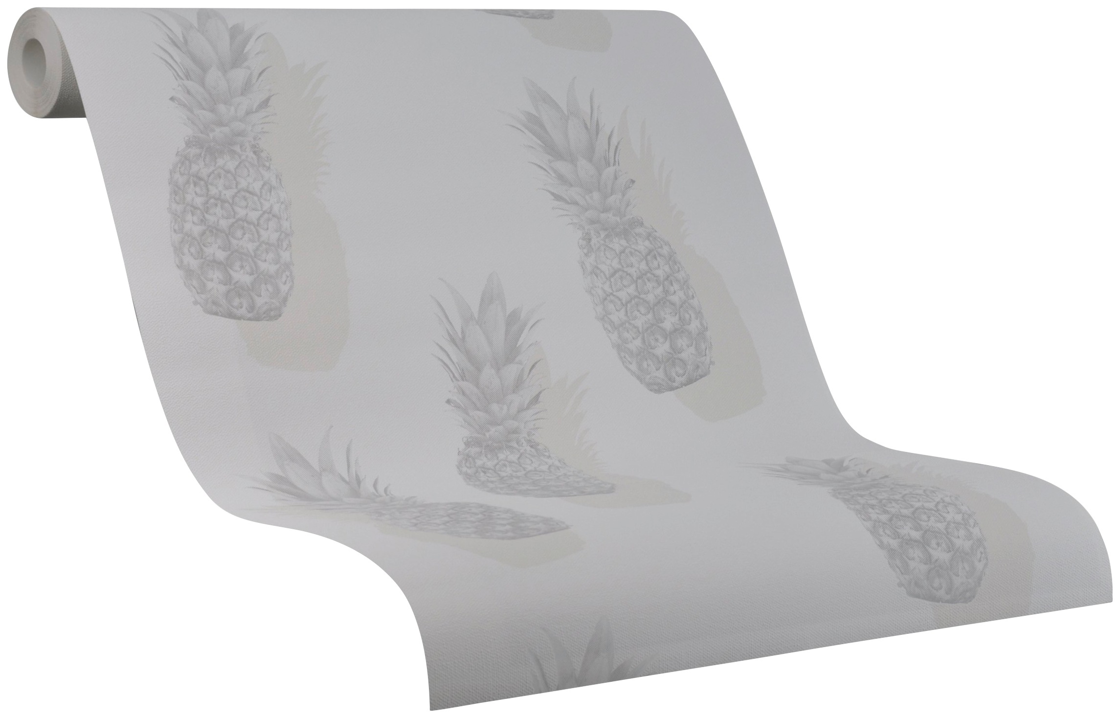 Marburg Vliestapete tropisch Ananas, moderne Tapete für Wohnzimmer Schlafzimmer Küche