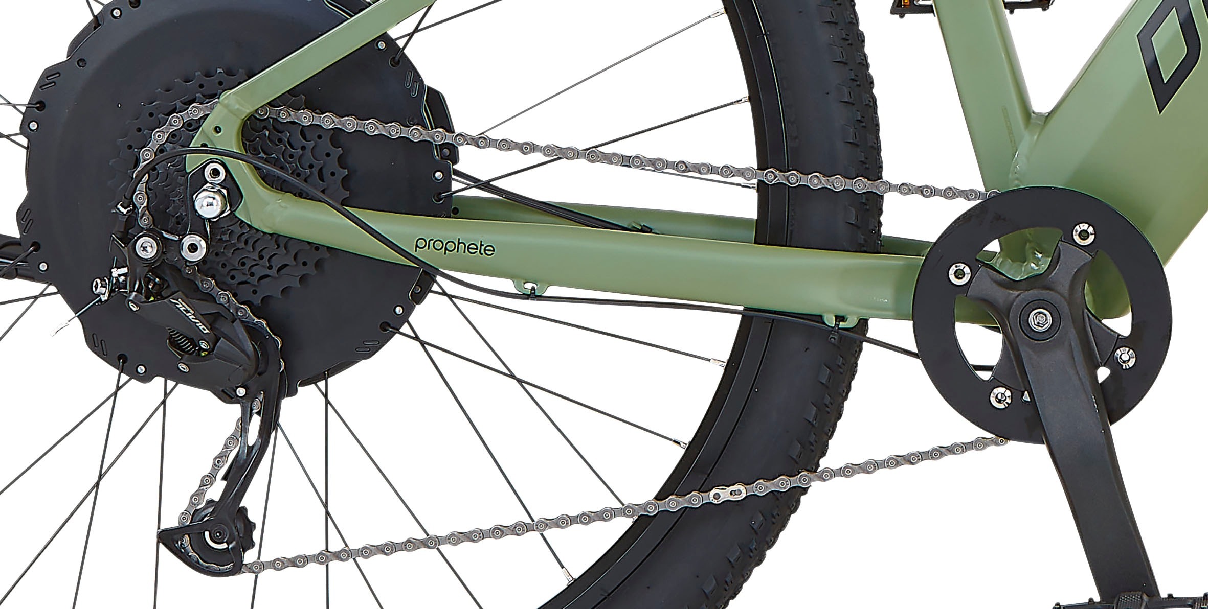 Prophete E-Bike »Dice 2.8«, 9 Gang, Shimano, Alivio, Heckmotor 250 W