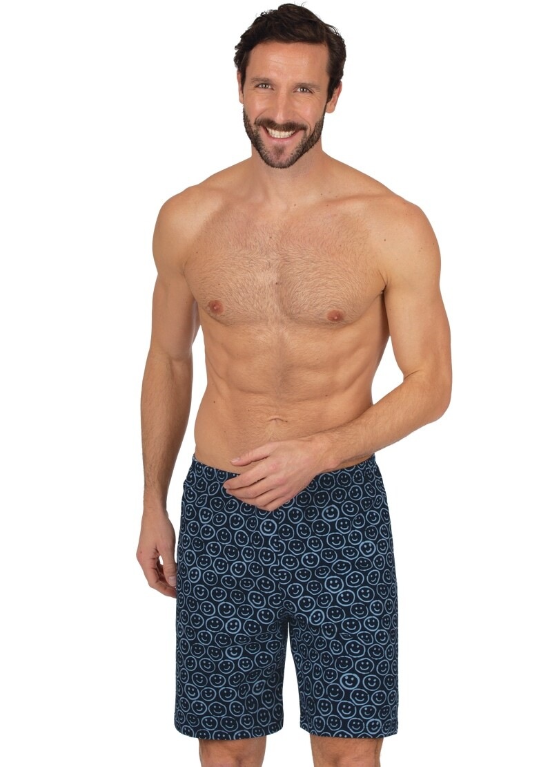 Bild von Trigema Bermudas »TRIGEMA Bermuda Shorts mit freundlichem Smiley-Motiv«