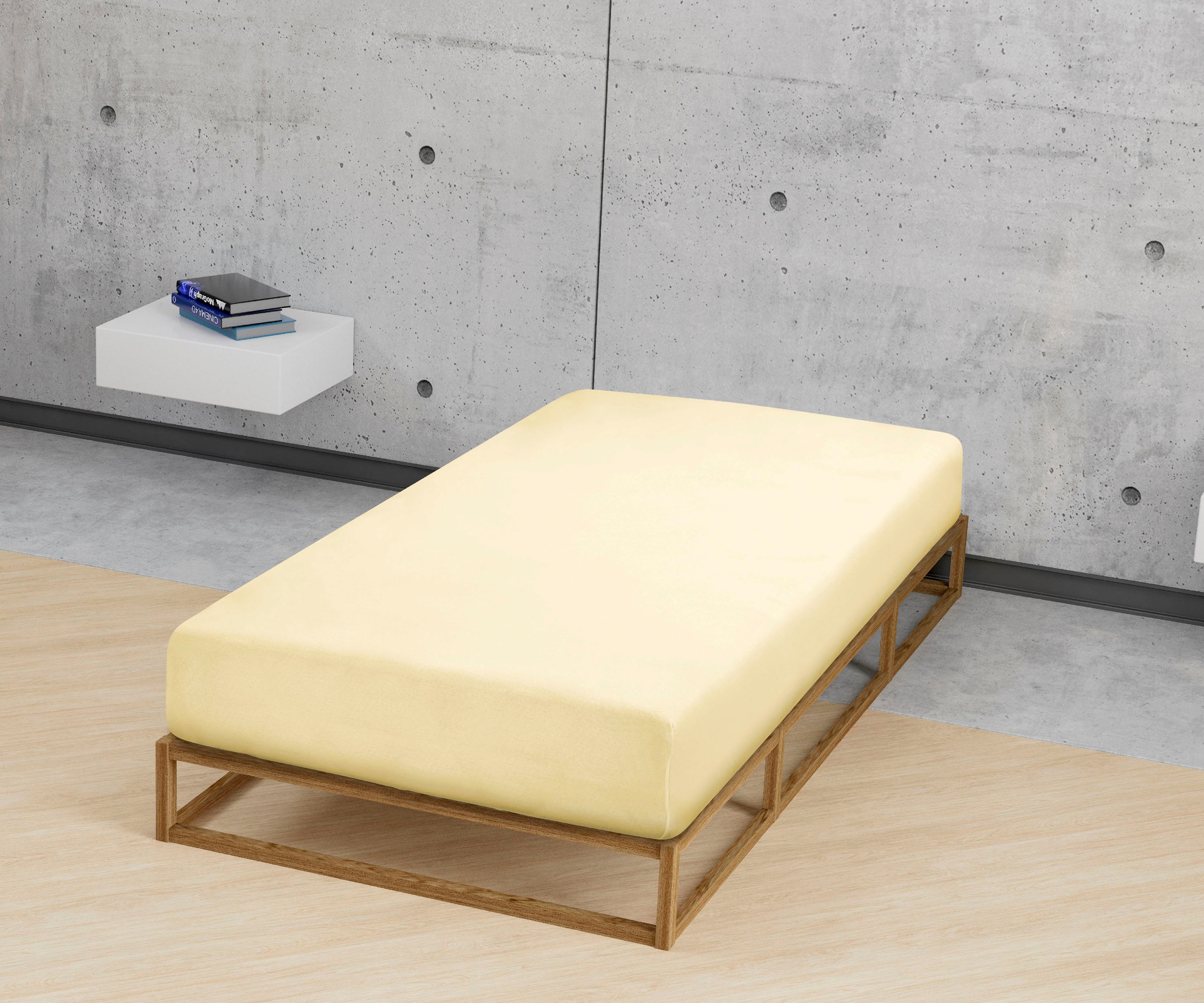 Biberna Spannbettlaken »Marc in Gr. 70x140 cm für Kinder«, aus Baumwolle, f günstig online kaufen