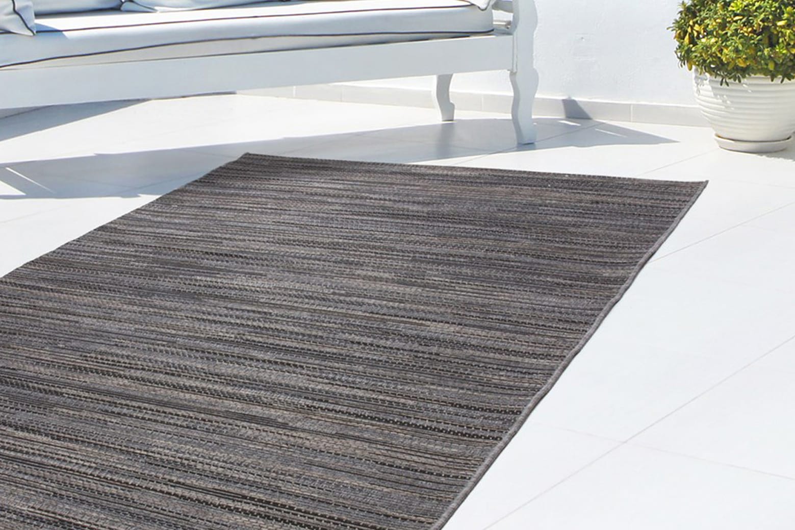 LALEE Teppich »Sunset 600«, rechteckig, 7 mm Höhe, In- und Outdoor geeignet, Wohnzimmer