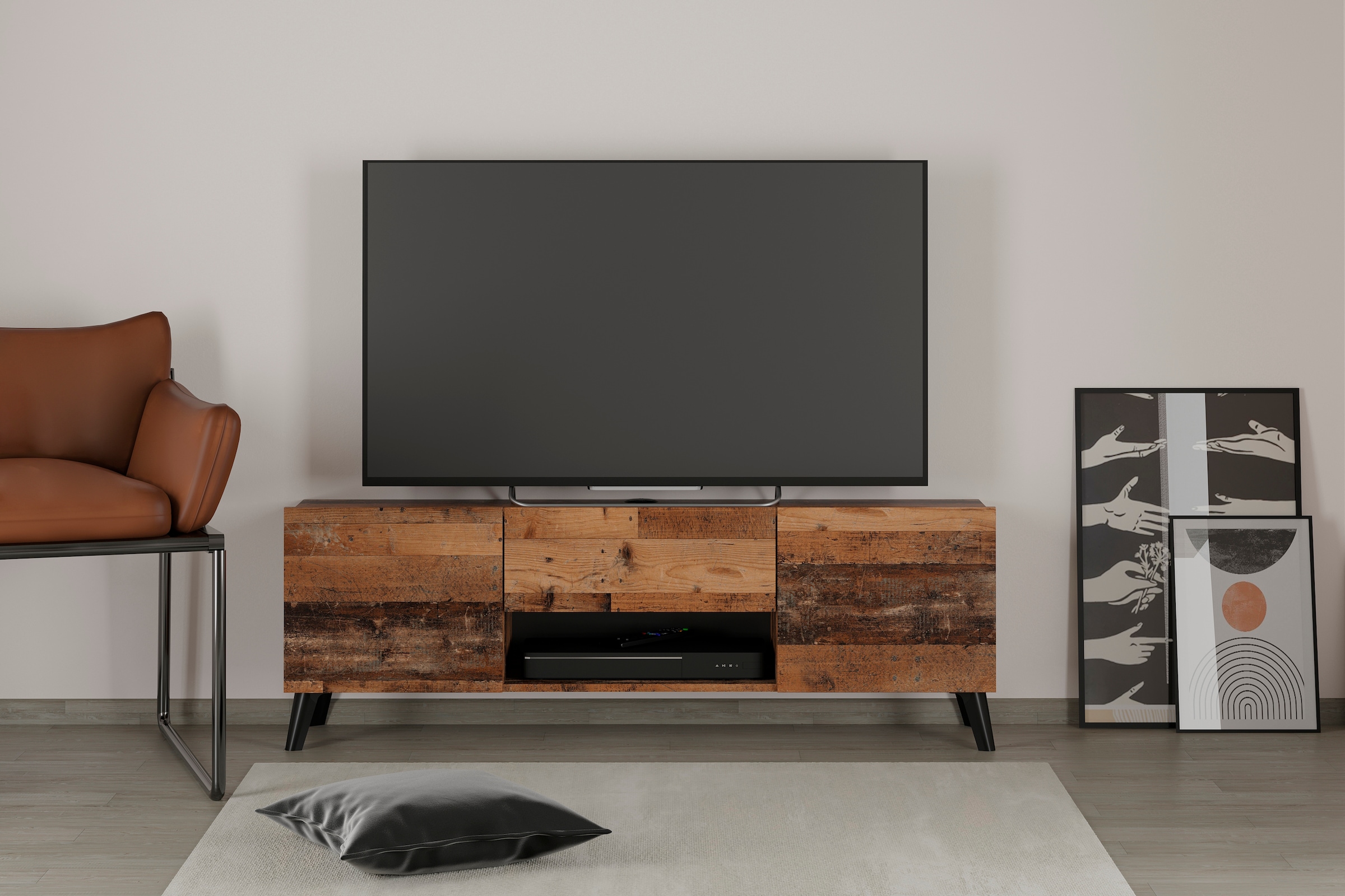 FMD TV-Board »Brighton«, Breite 140 cm