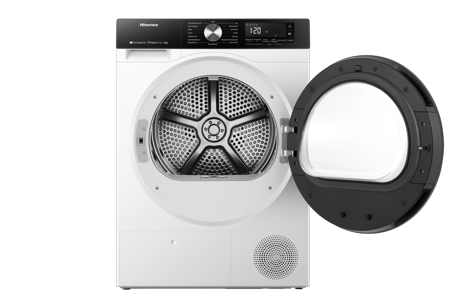 Hisense Wärmepumpentrockner »DH3S802BW3« 3S Serie 8kg Fassungsvermögen