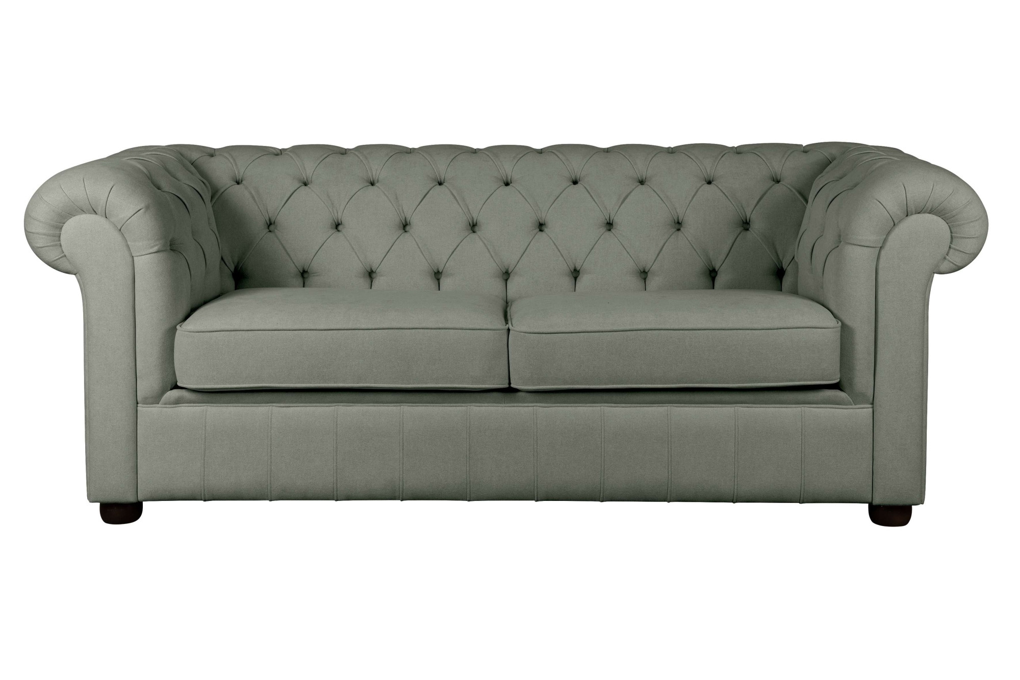 Home affaire 3-Sitzer »CHARENTE, optionale Schlafsofa, Chesterfield-Sofa, Bettfunktion«, mit edler Knopfheftung und typischen Armlehnen, B/T/H 198/89/74 cm