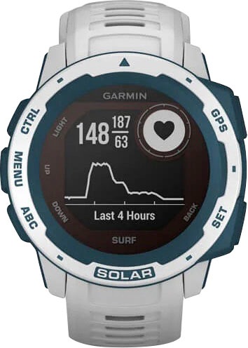 10. Bild von Garmin Smartwatch »Instinct Solar – Surf Edition«, (2,3 cm / 0,9 Zoll), 0,02 GB,)