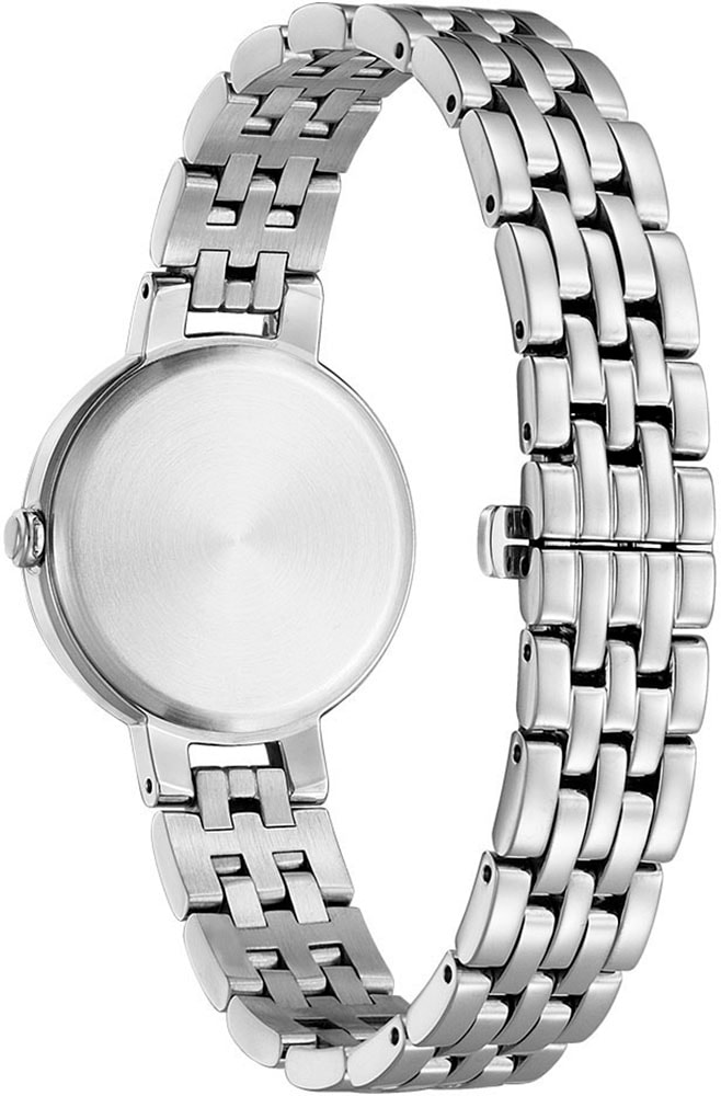 Citizen Solaruhr »EM0990-81L«, Armbanduhr, Damenuhr, Edelstahlarmband, Saphirglas