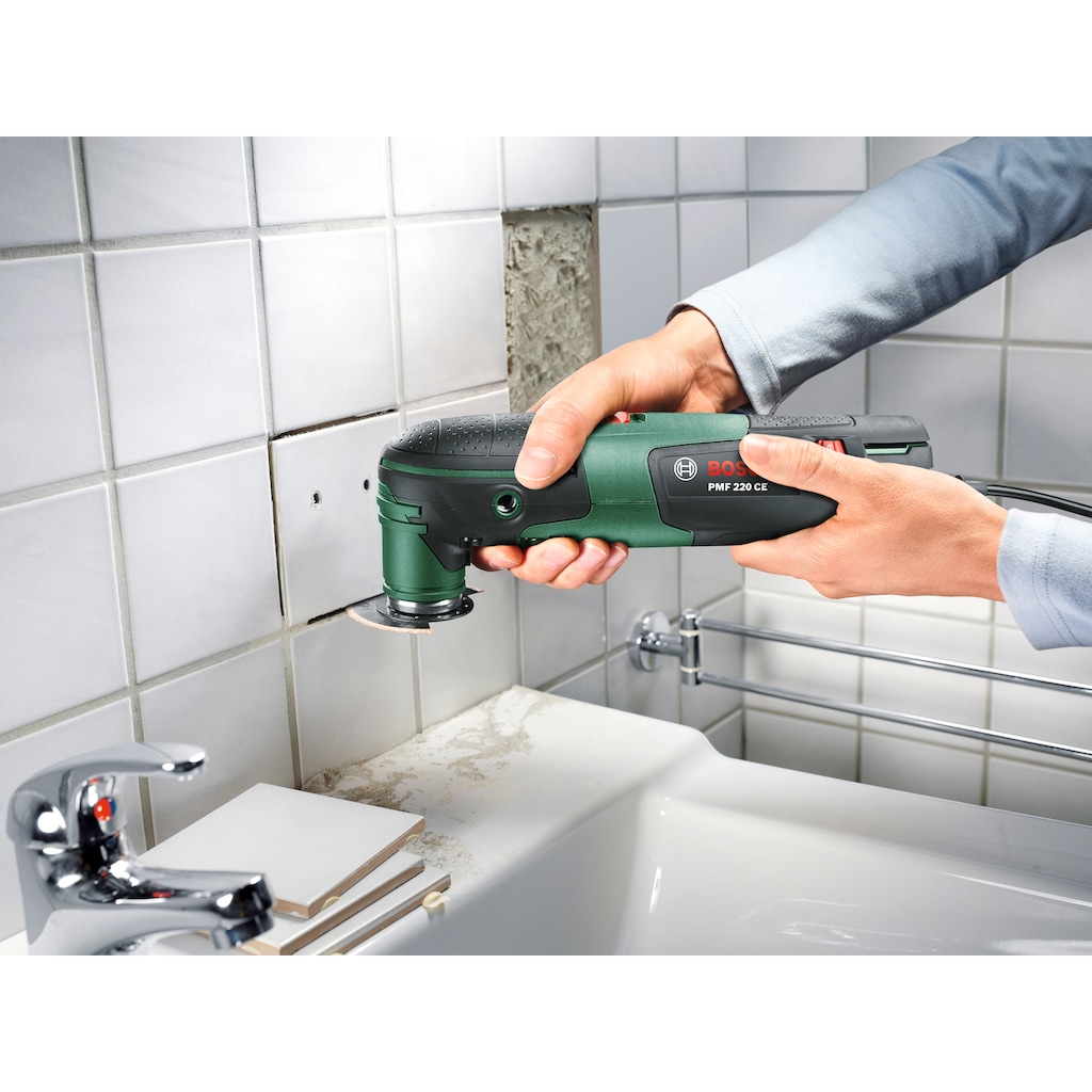 Bosch Home & Garden Elektro-Multifunktionswerkzeug »PMF 220 CE«, (Set)