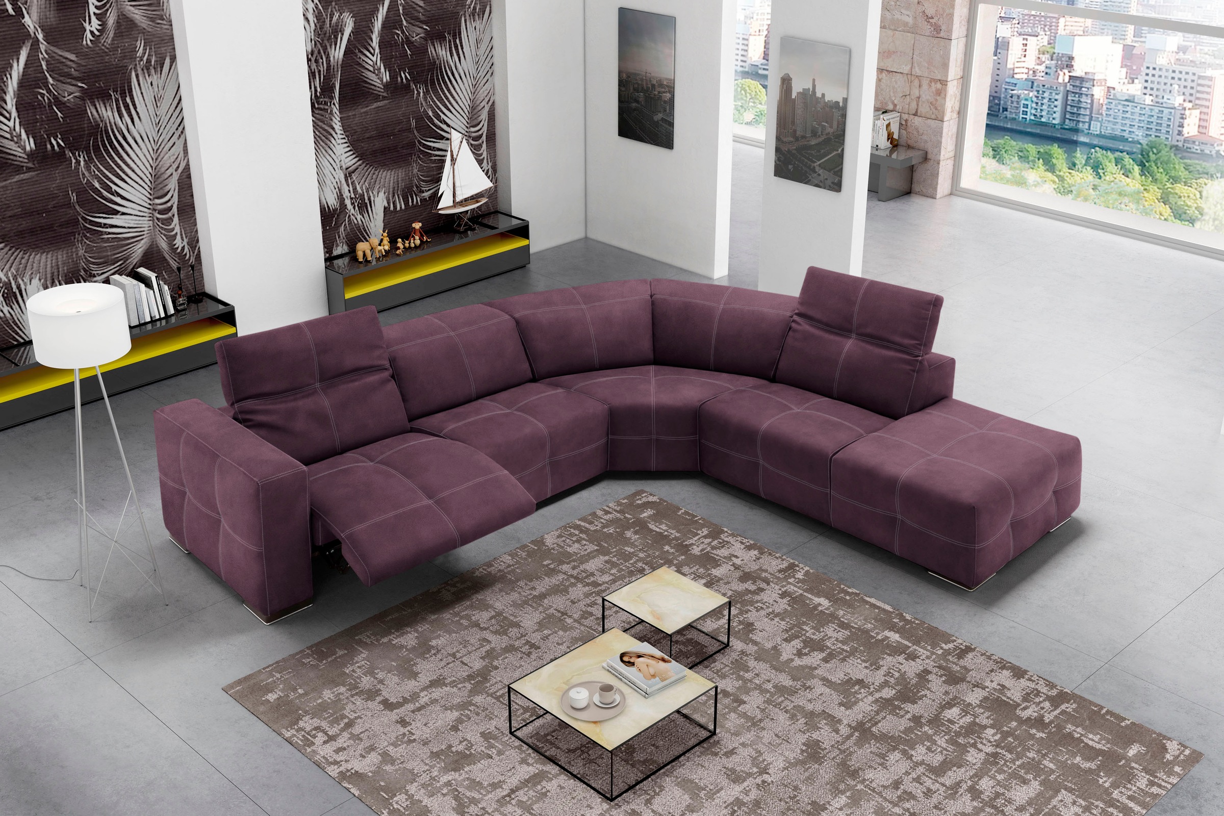 Egoitaliano Ecksofa »Sauvanne, Designsofa der Extraklasse, elegant und bequ günstig online kaufen