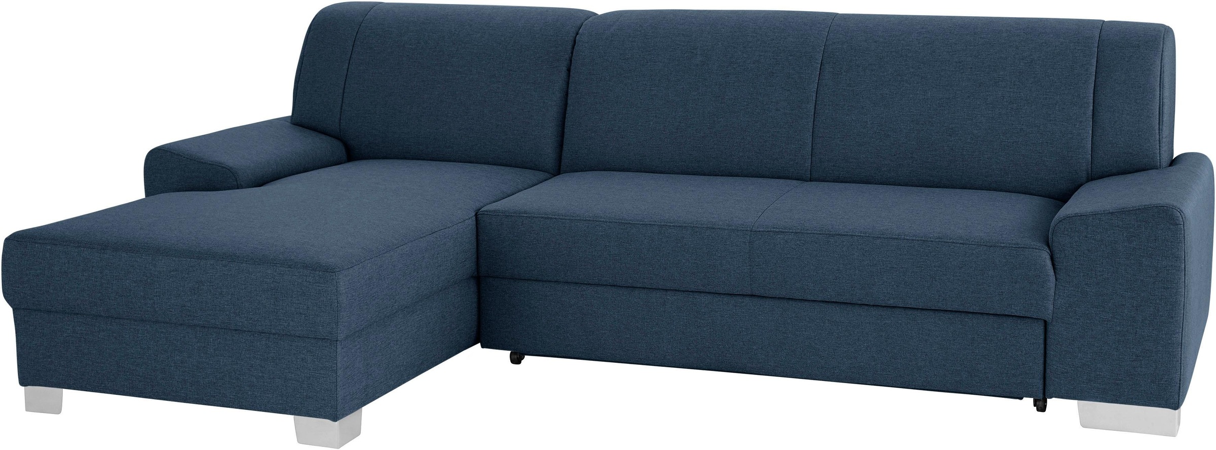 DOMO collection Ecksofa »Anzio L-Form, whlw. Bettfunktion, Federkern, hochw günstig online kaufen